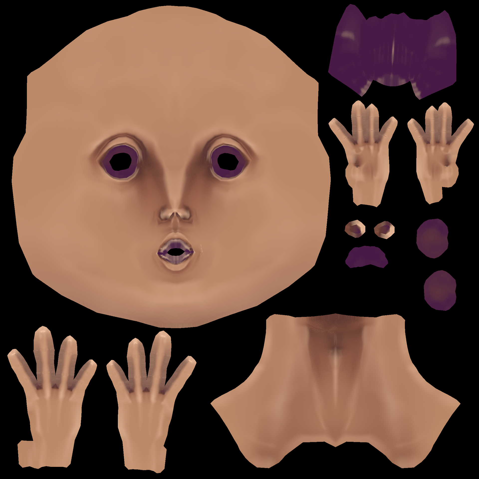Base Colour Bake 1