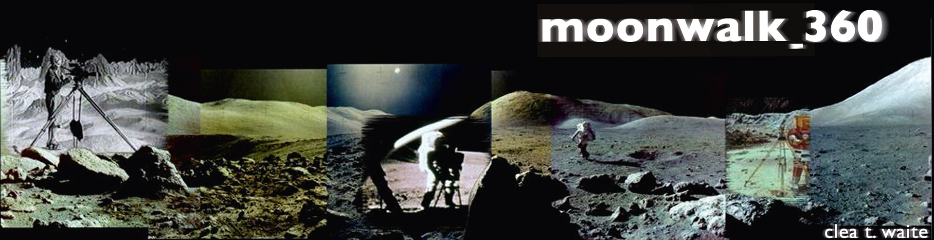 Moonwalk_360. Moonwalk_360 (2015) is an experiment in transposing the shared audience experience of a planetarium dome theater into an individual virtual reality dome.