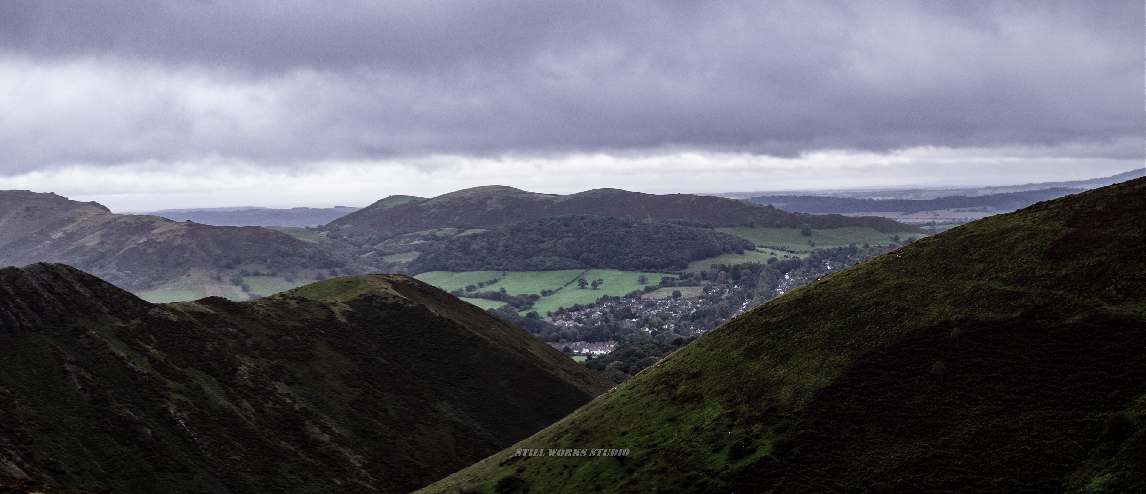 Hills of Shropshire 1 £200 printed and framed.