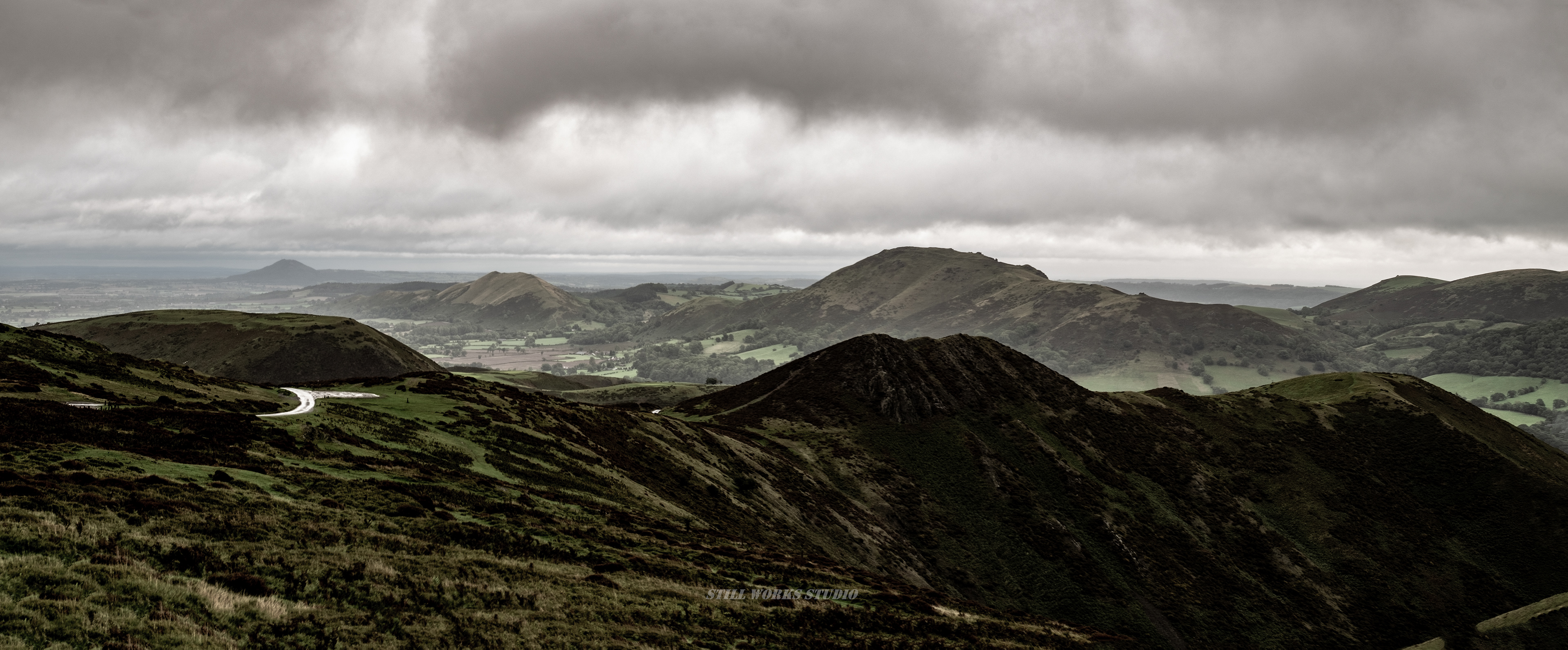 Hills of Shropshire 2 £200 printed and framed.