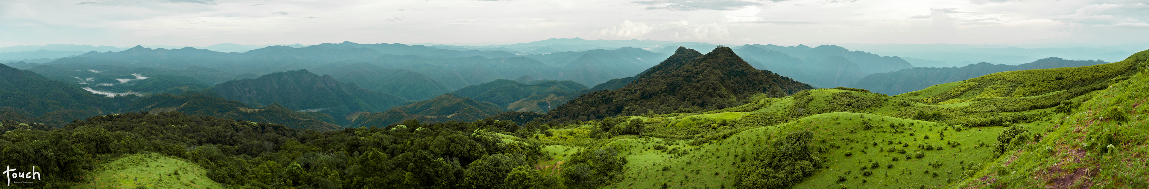 A7ii + FE 28-70mm (Panorama) @Pui luang Mountain, Mae Hong Son