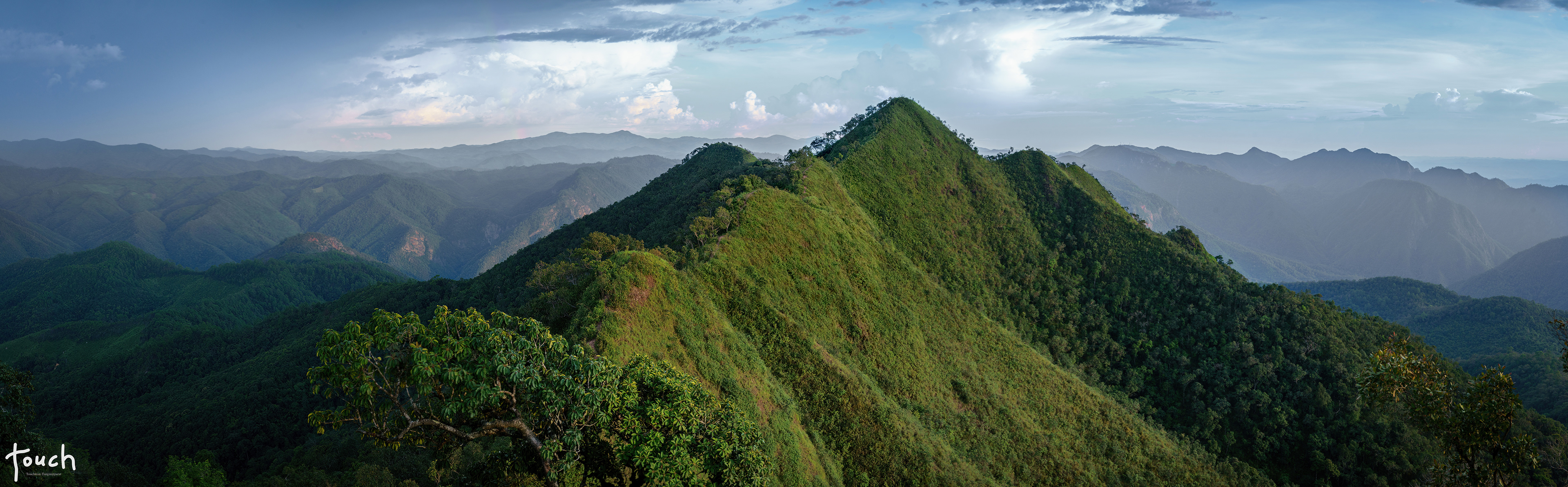 A7ii + FE 28-70mm (Panorama) @Wha wa Jo Mountain, Mae Hong Son
