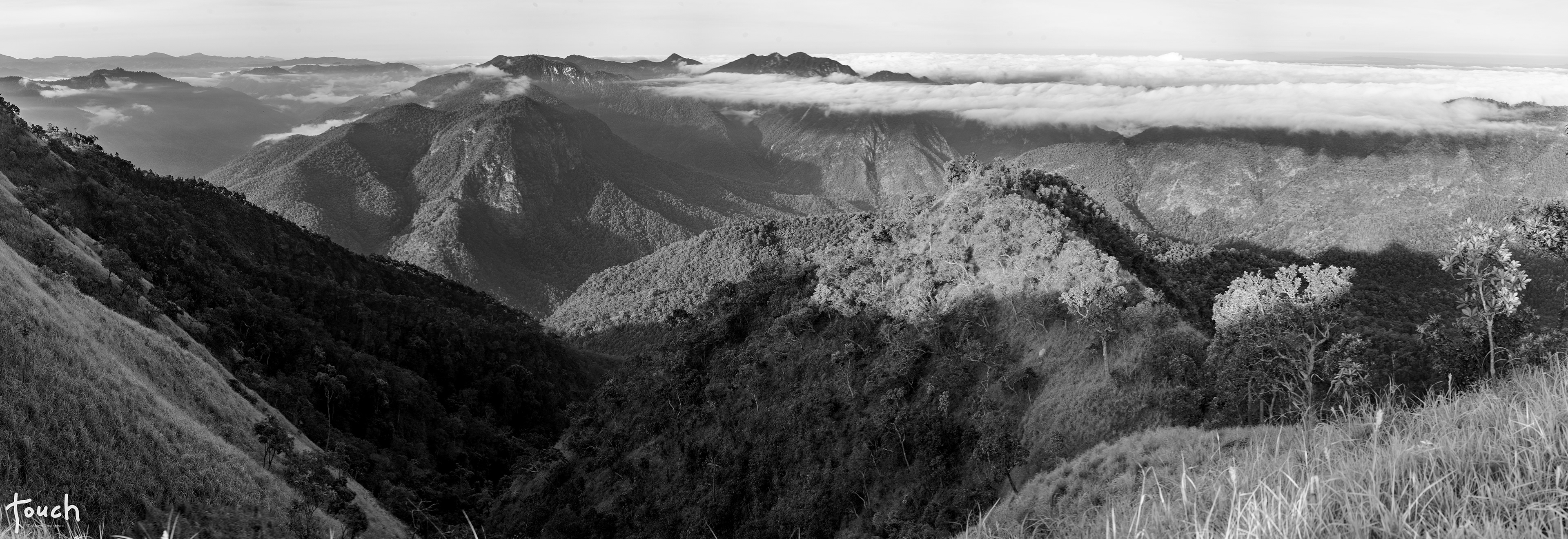 A7ii + FE 28-70mm (Panorama) @Ngon Kie Mountain, Mae Hong Son