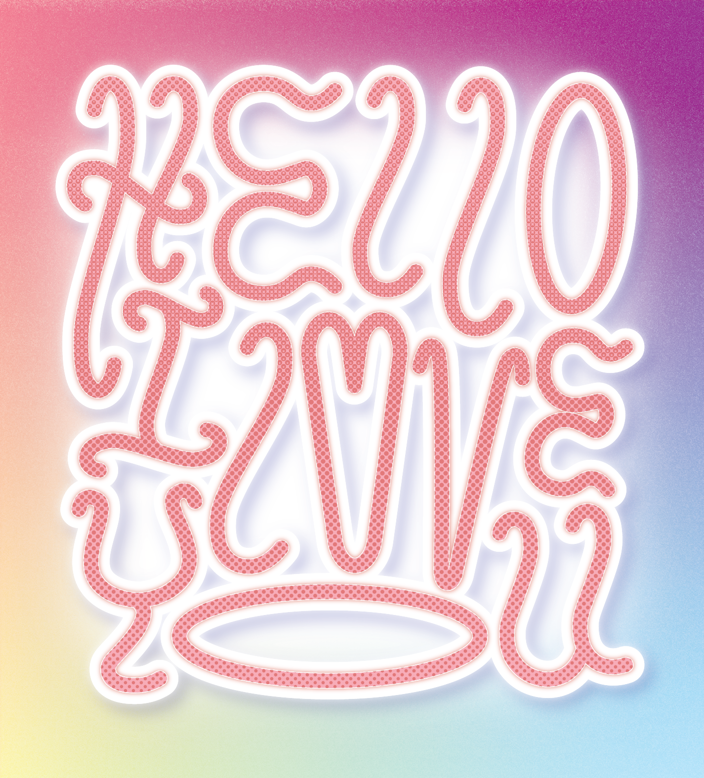 Using the lettering for an Illustrator Crash Course I taught.