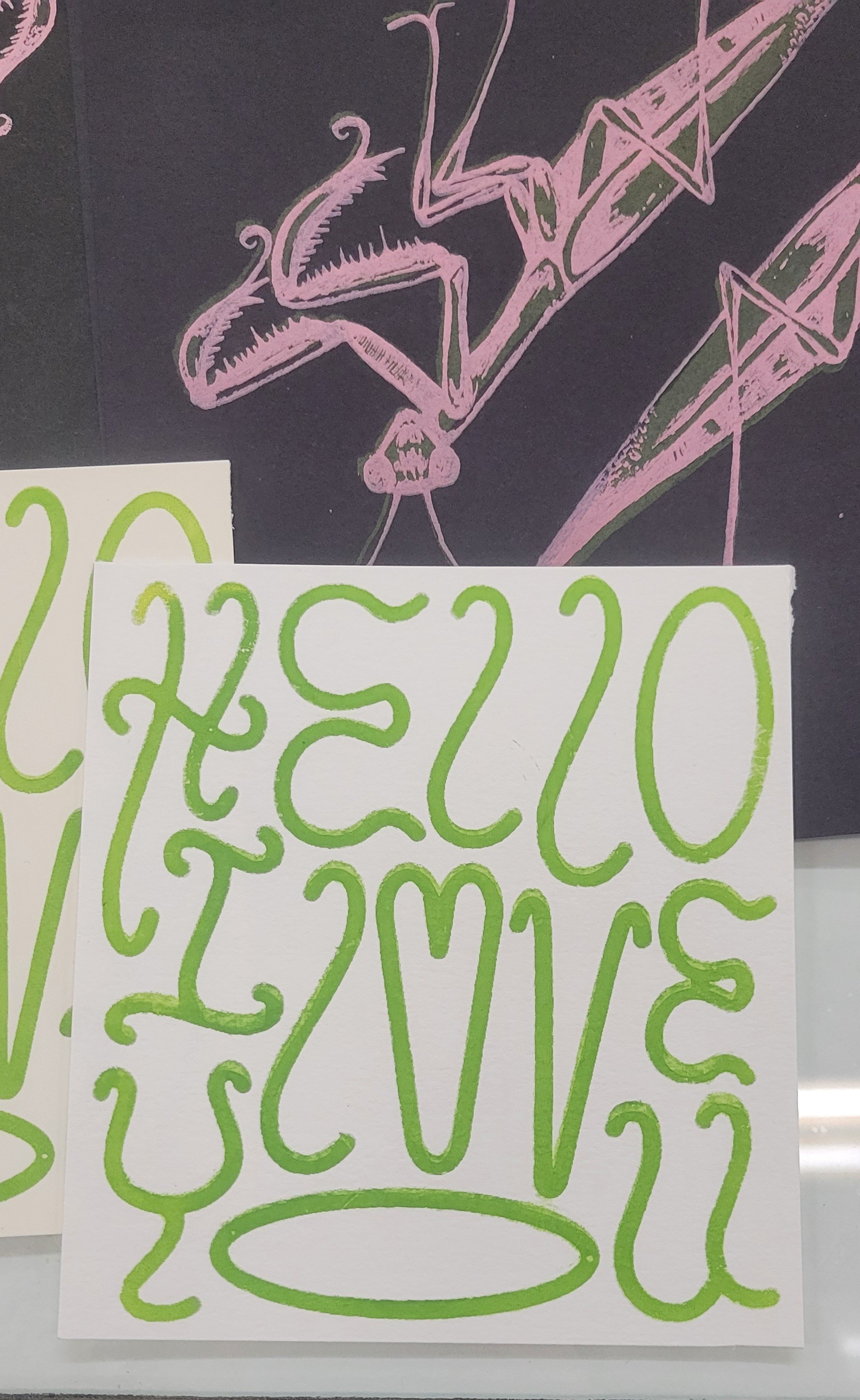 Printed type