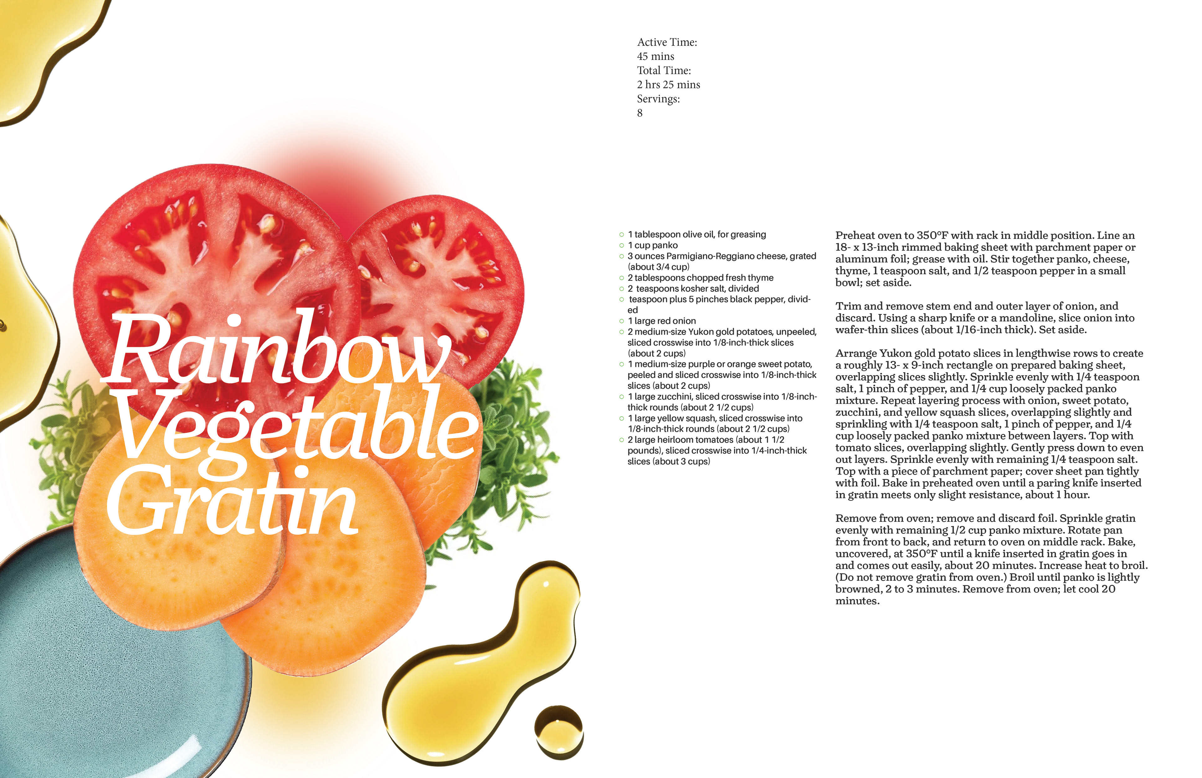 Recipe Layout Process