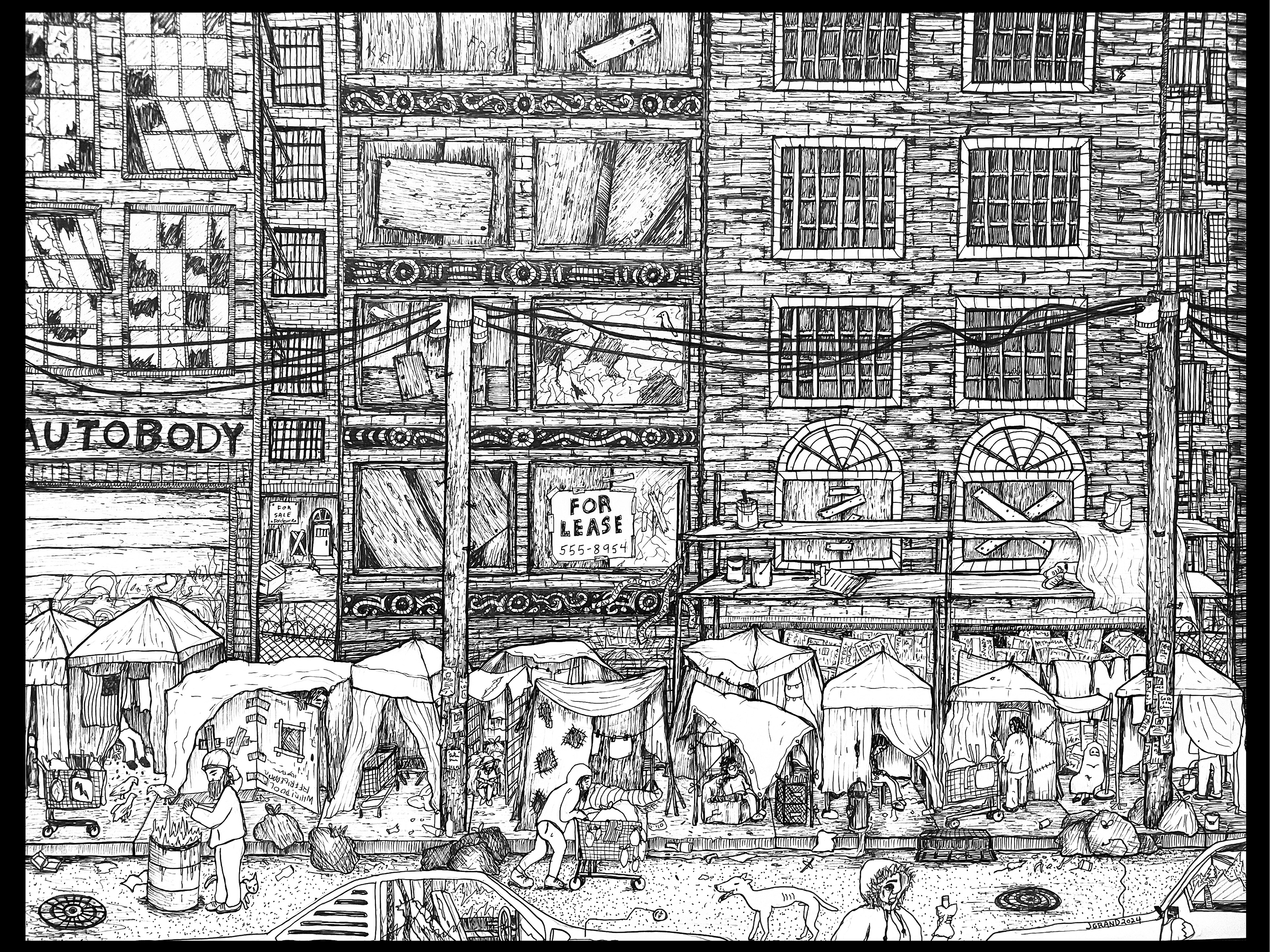 America the Beautiful- 18x24, 2024