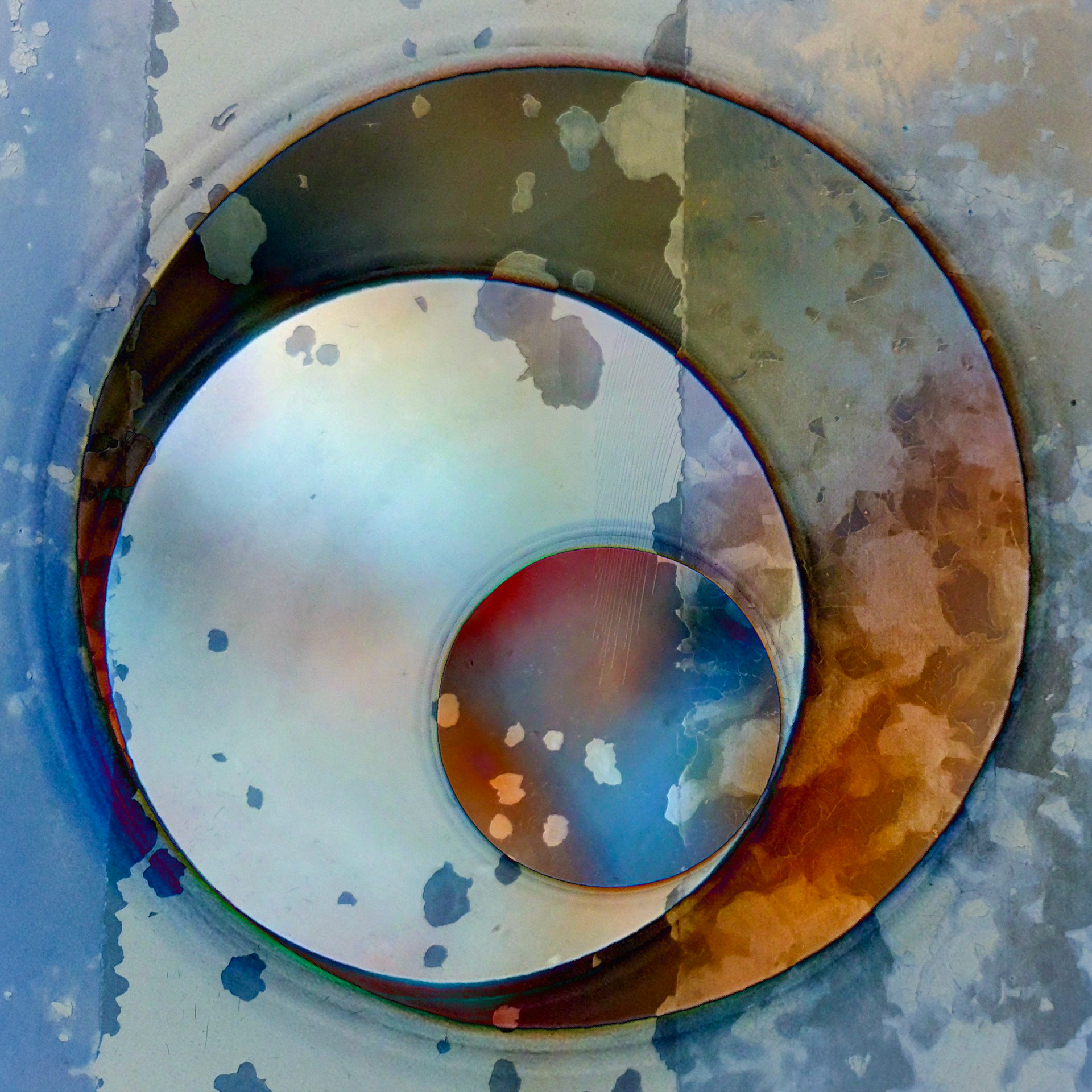 Textured Orbit No. 4