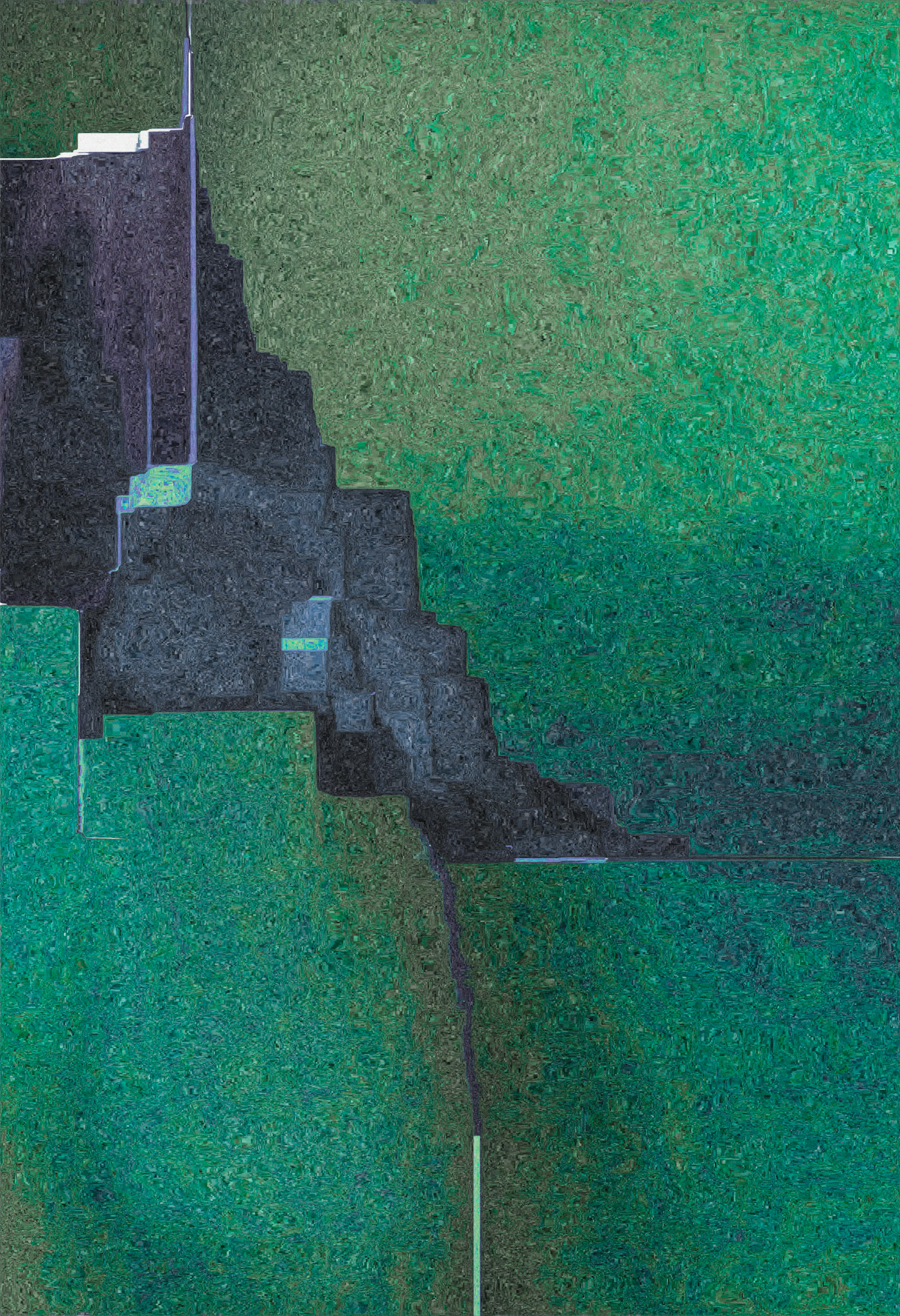 Bitfuse #53 "Descending Blue"