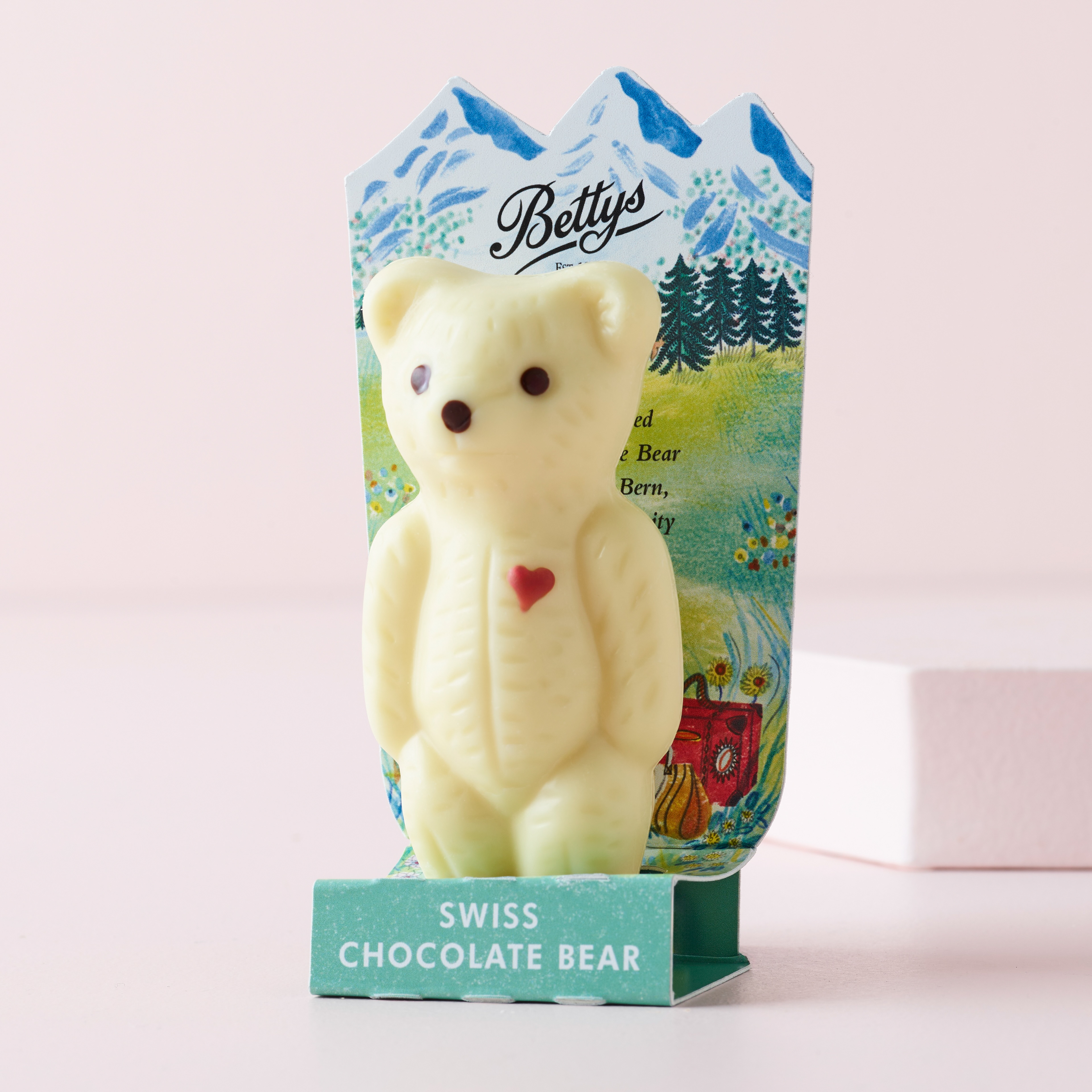 SWISS WHITE CHOCOLATE BEAR