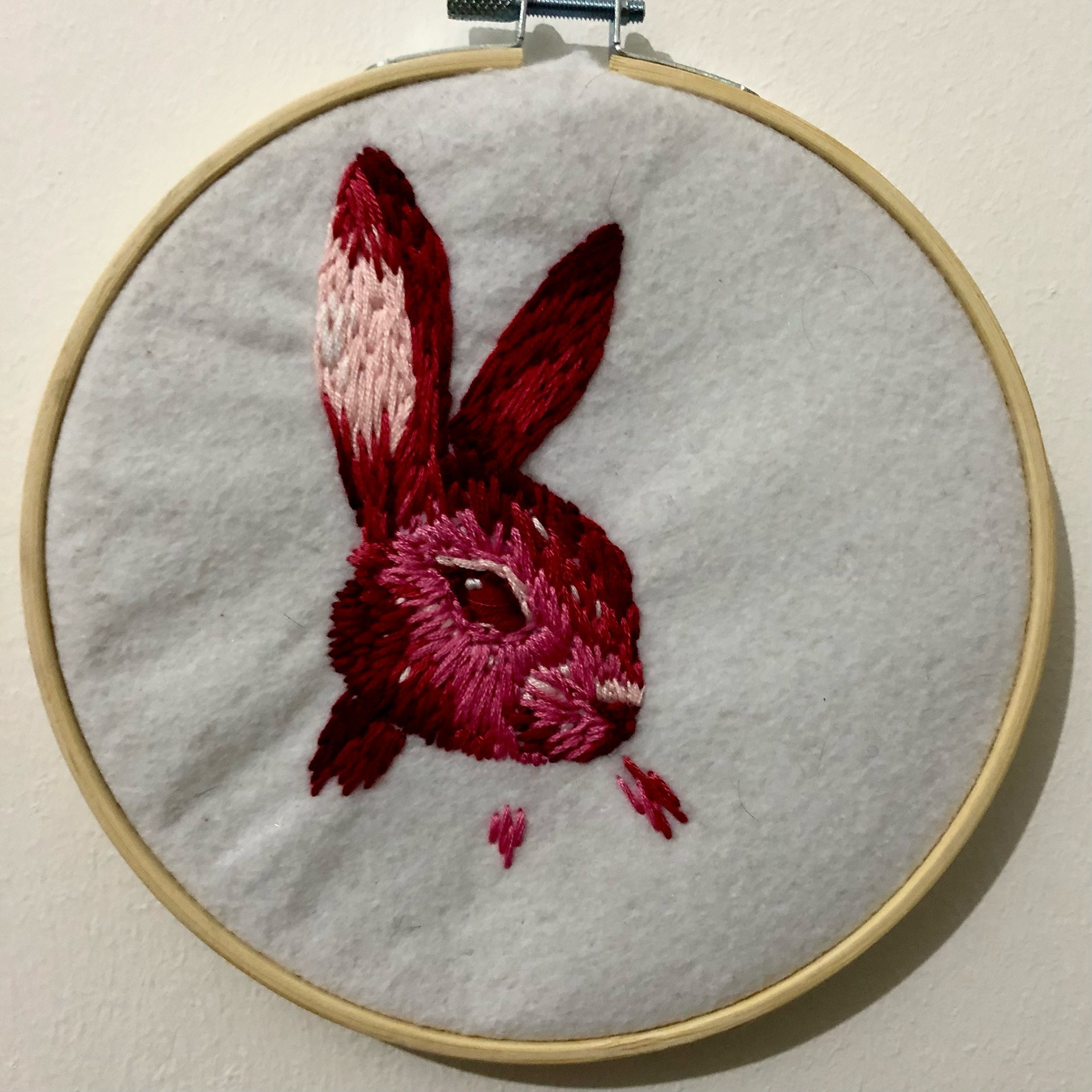 'Silence' Embroidery