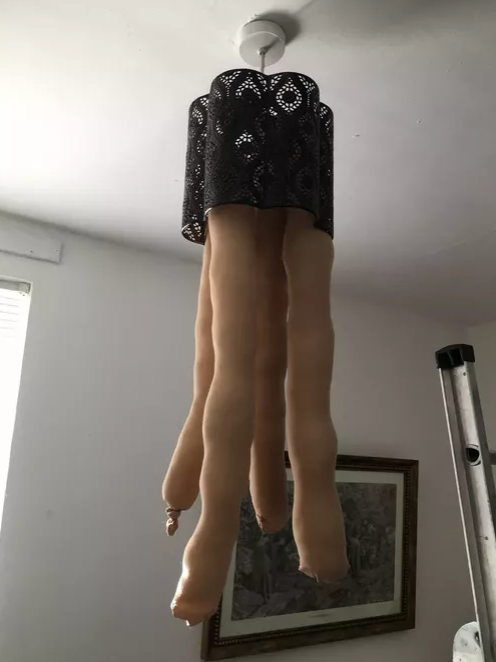 'Through the Portal' stuffed tight sculpture