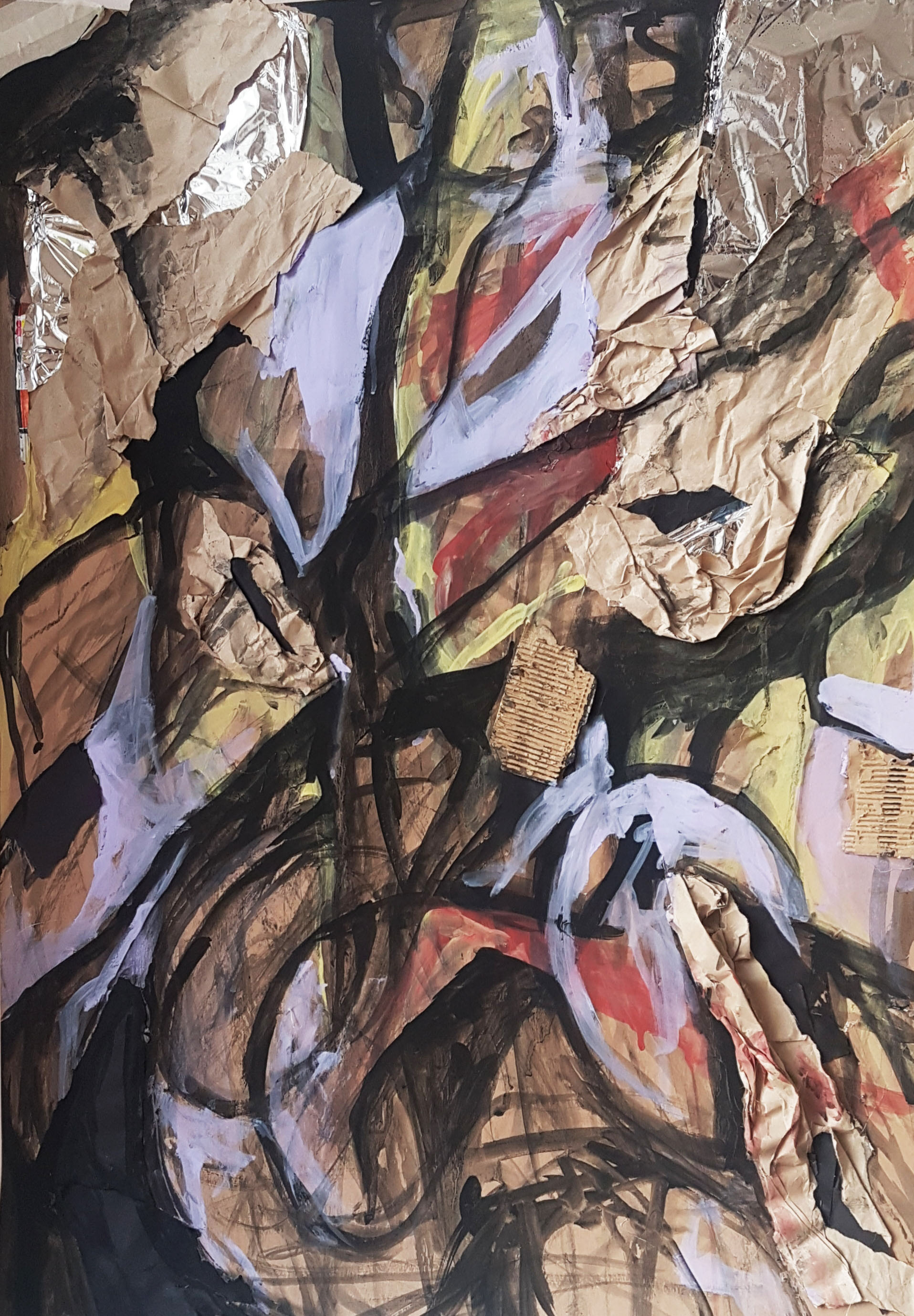 'Interconnected' Mixed Media