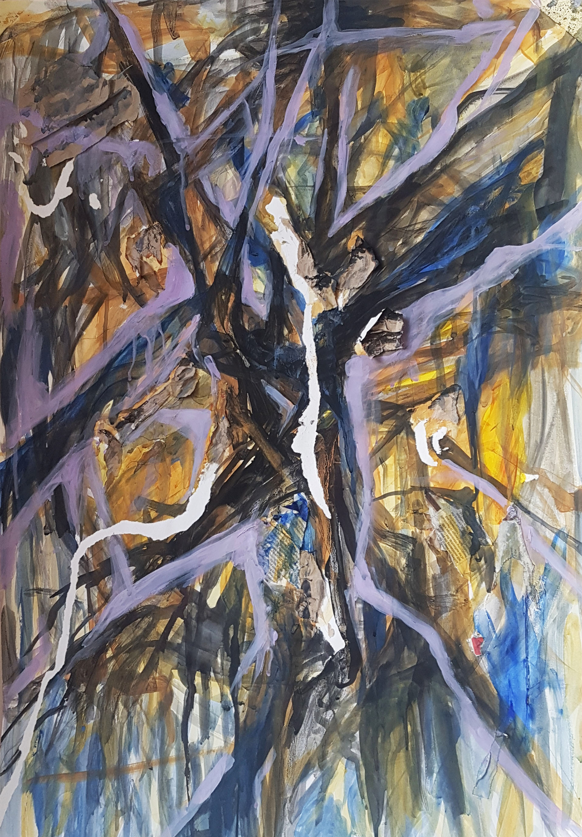 'Roots' Mixed Media