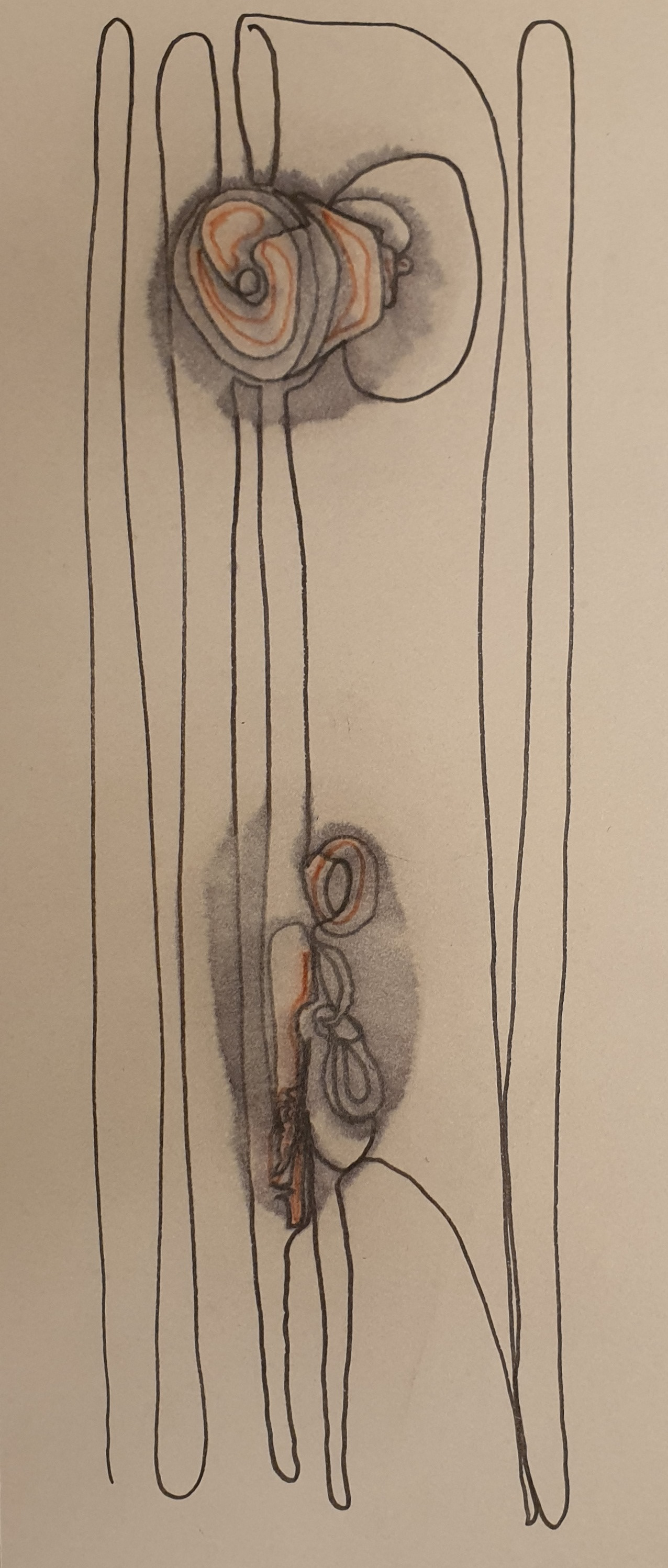 'Only God-dess' Pen and Wash
