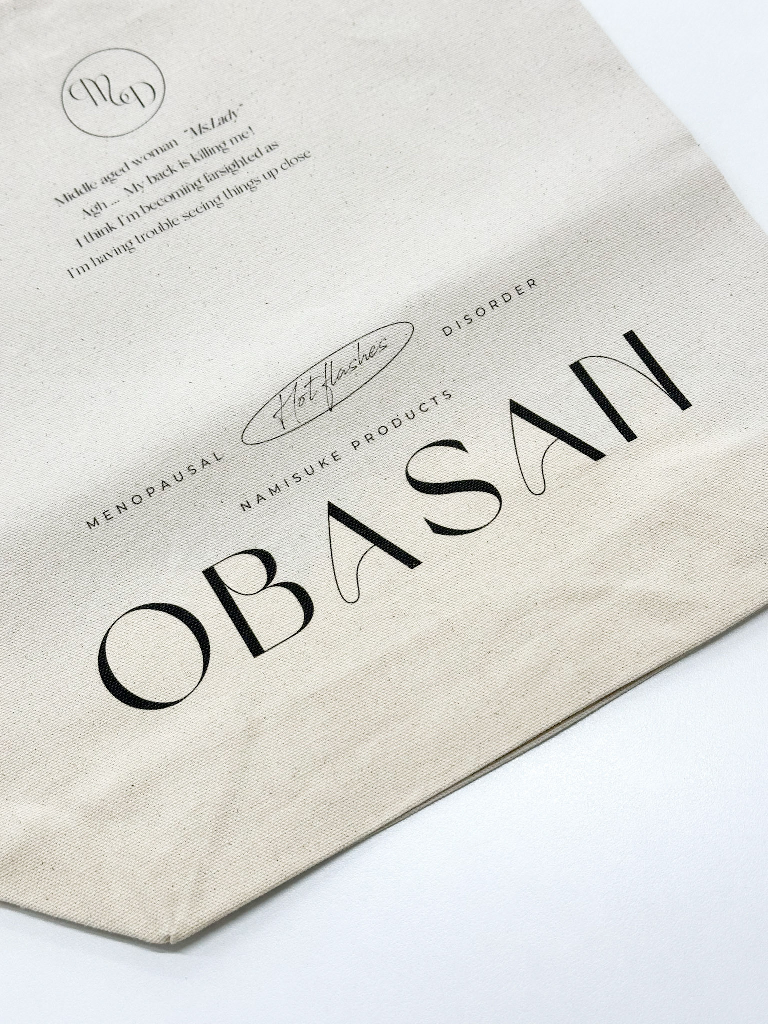 OBASANブランドトートバッグ