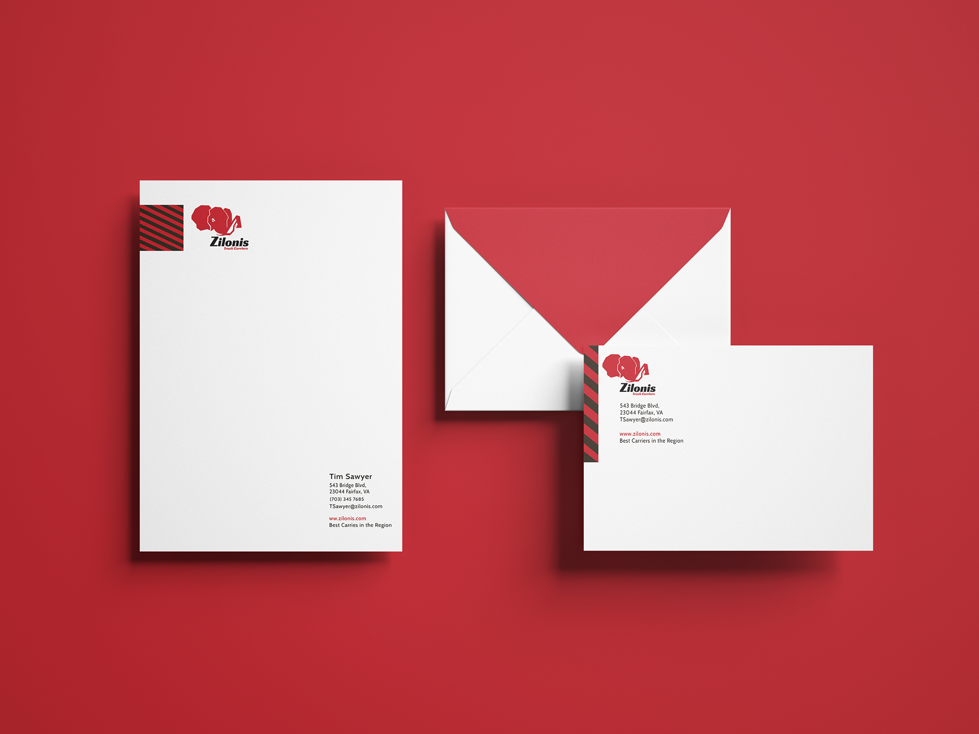 Letterhead and Envelope