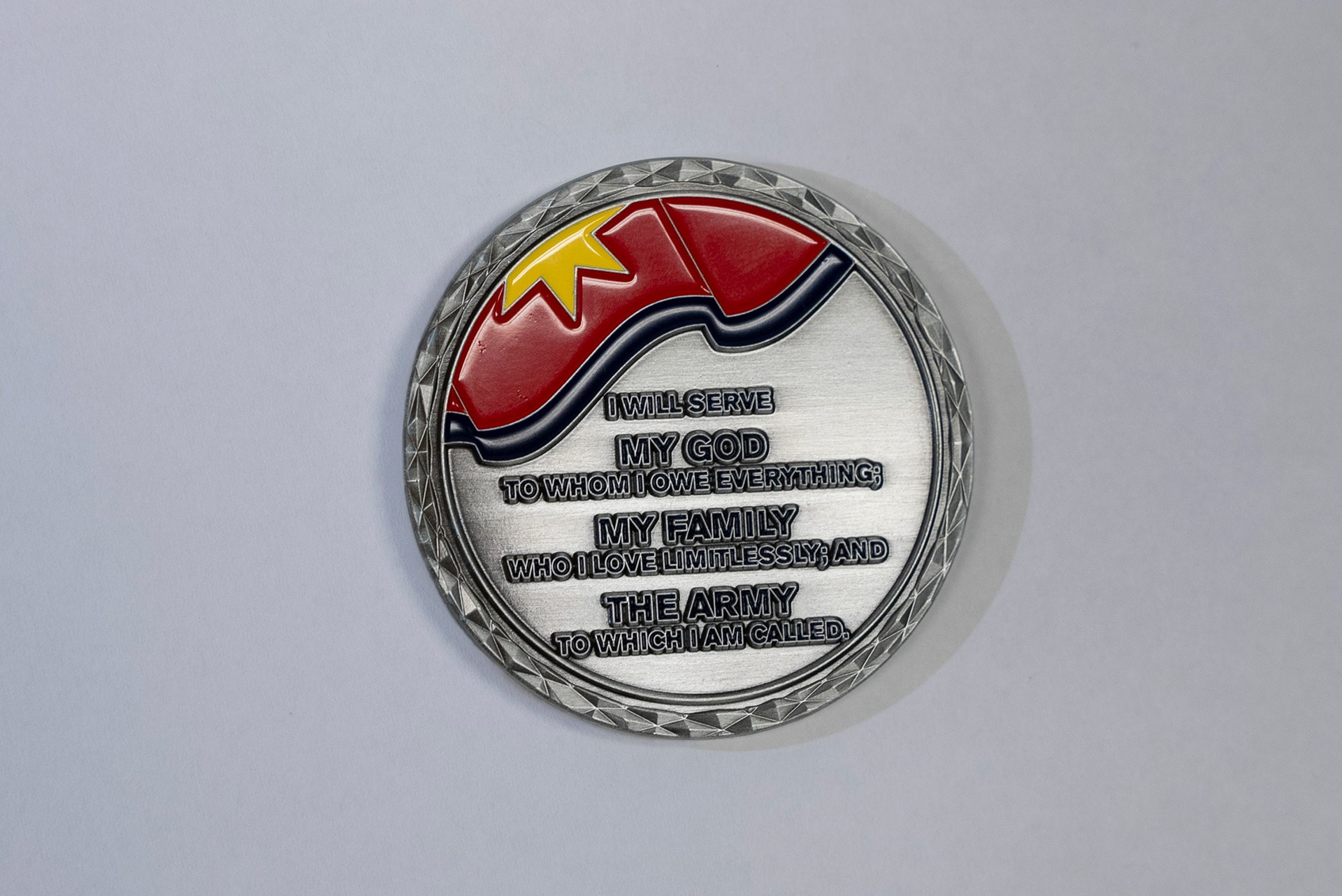 Back - 2” diameter