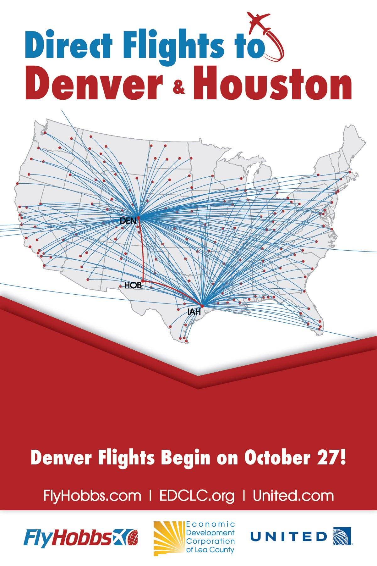 4" x 6" Newspaper ad for the Economic Development Corporation of Lea County. Created in Adobe Illustrator and InDesign. 2019