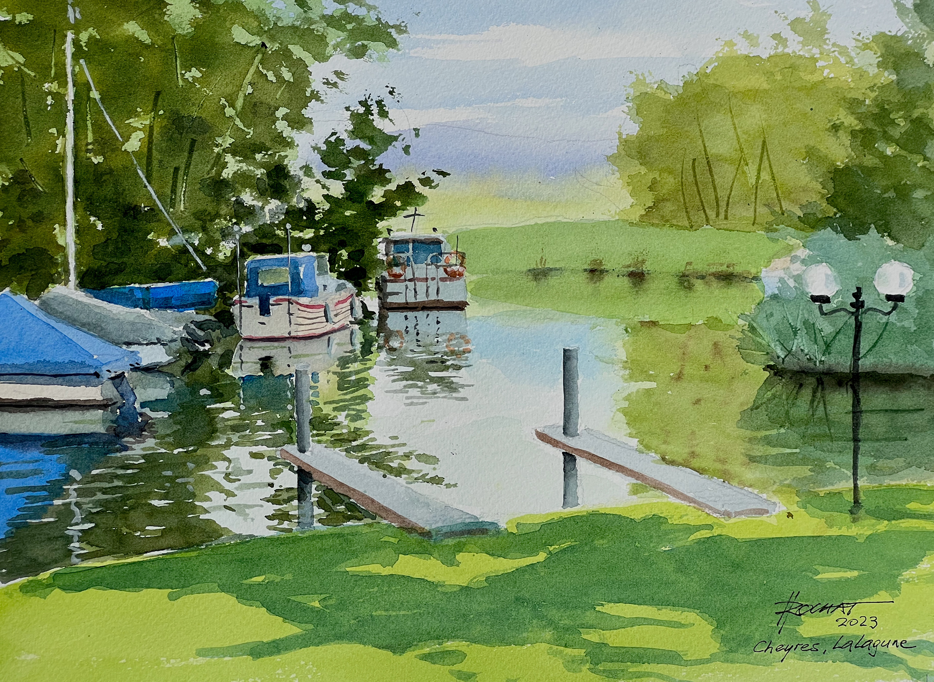 La Lagune à Cheyres