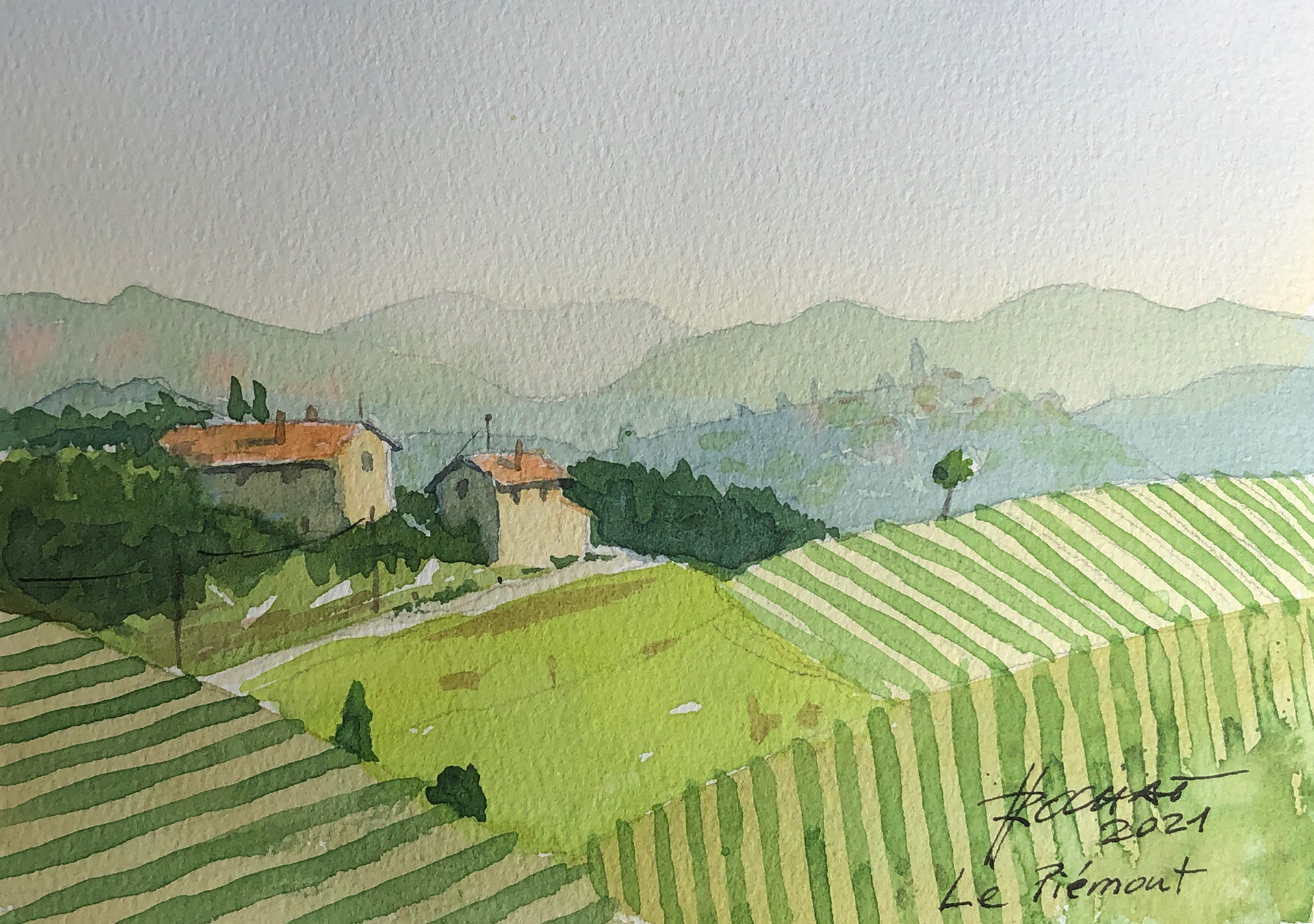Piémont collines