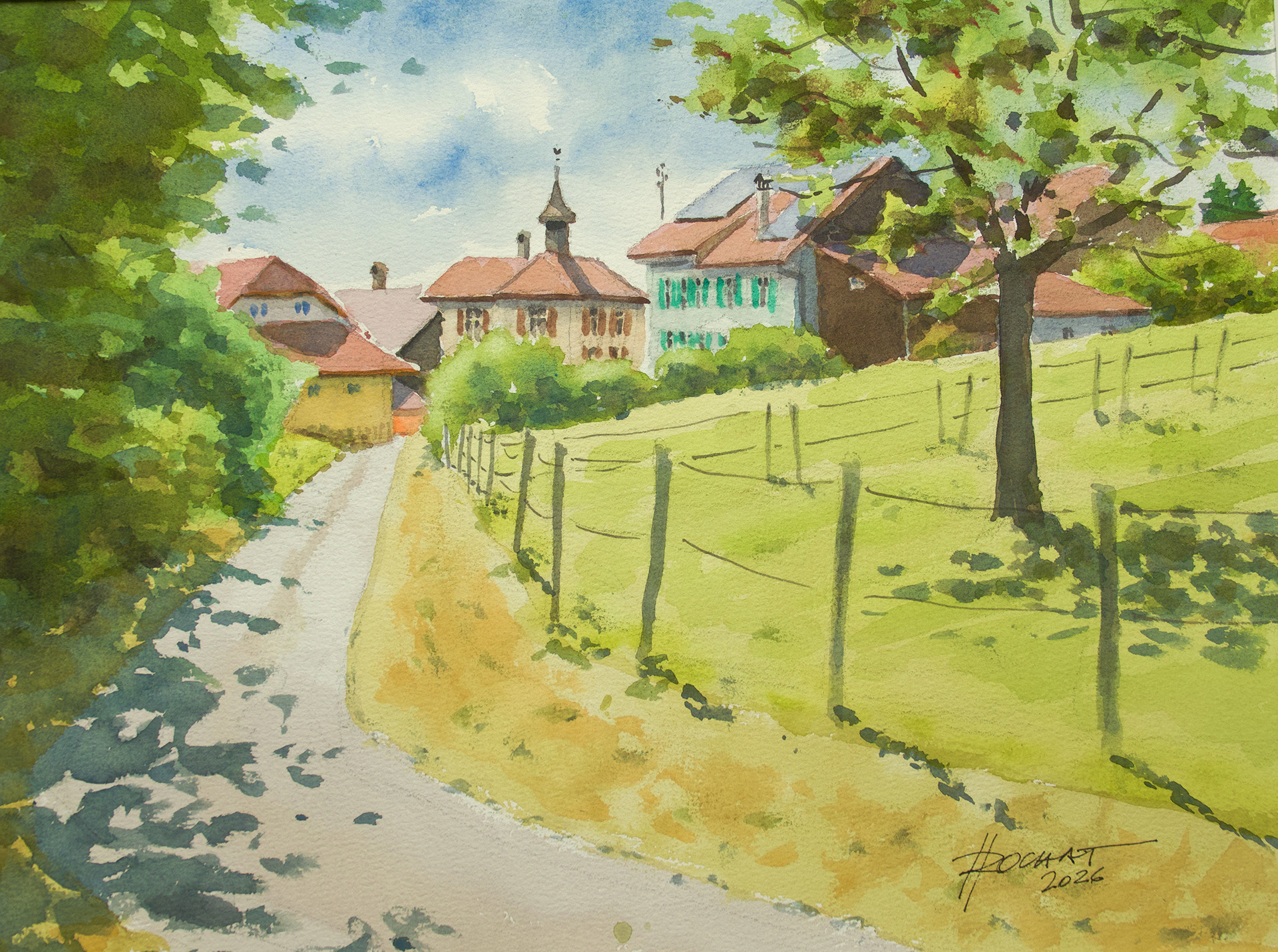 Martherenges - Chemin des Combes