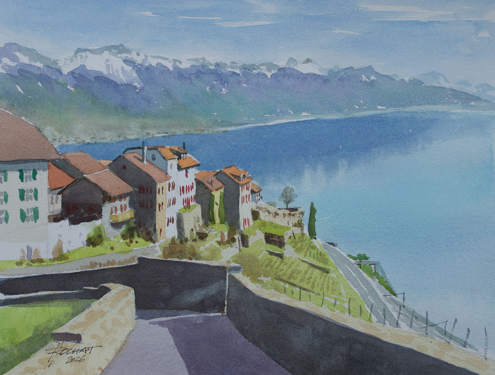 Lavaux Rivaz - Chemin des Dames