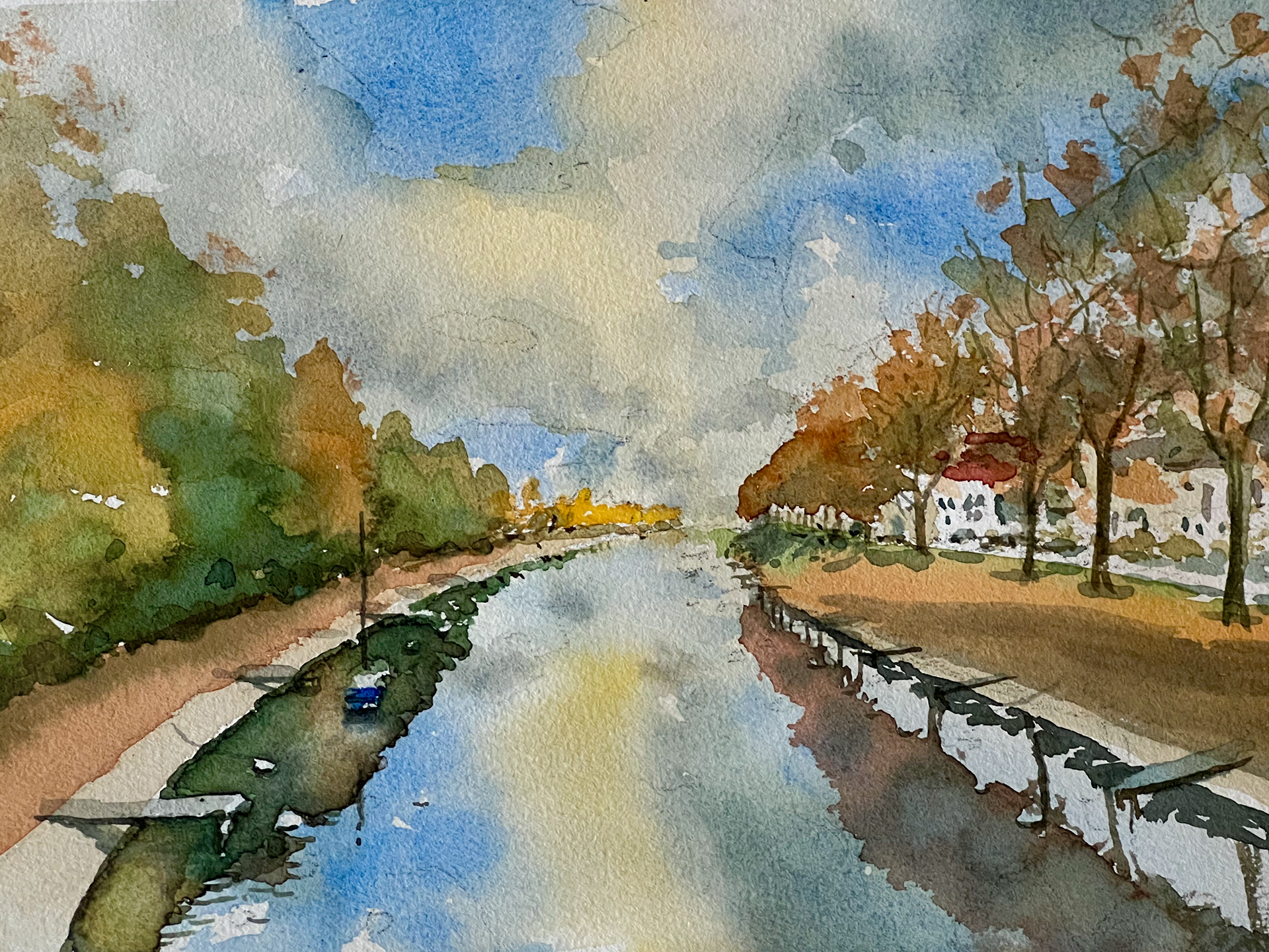 La Thièle - Pont des Cygnes