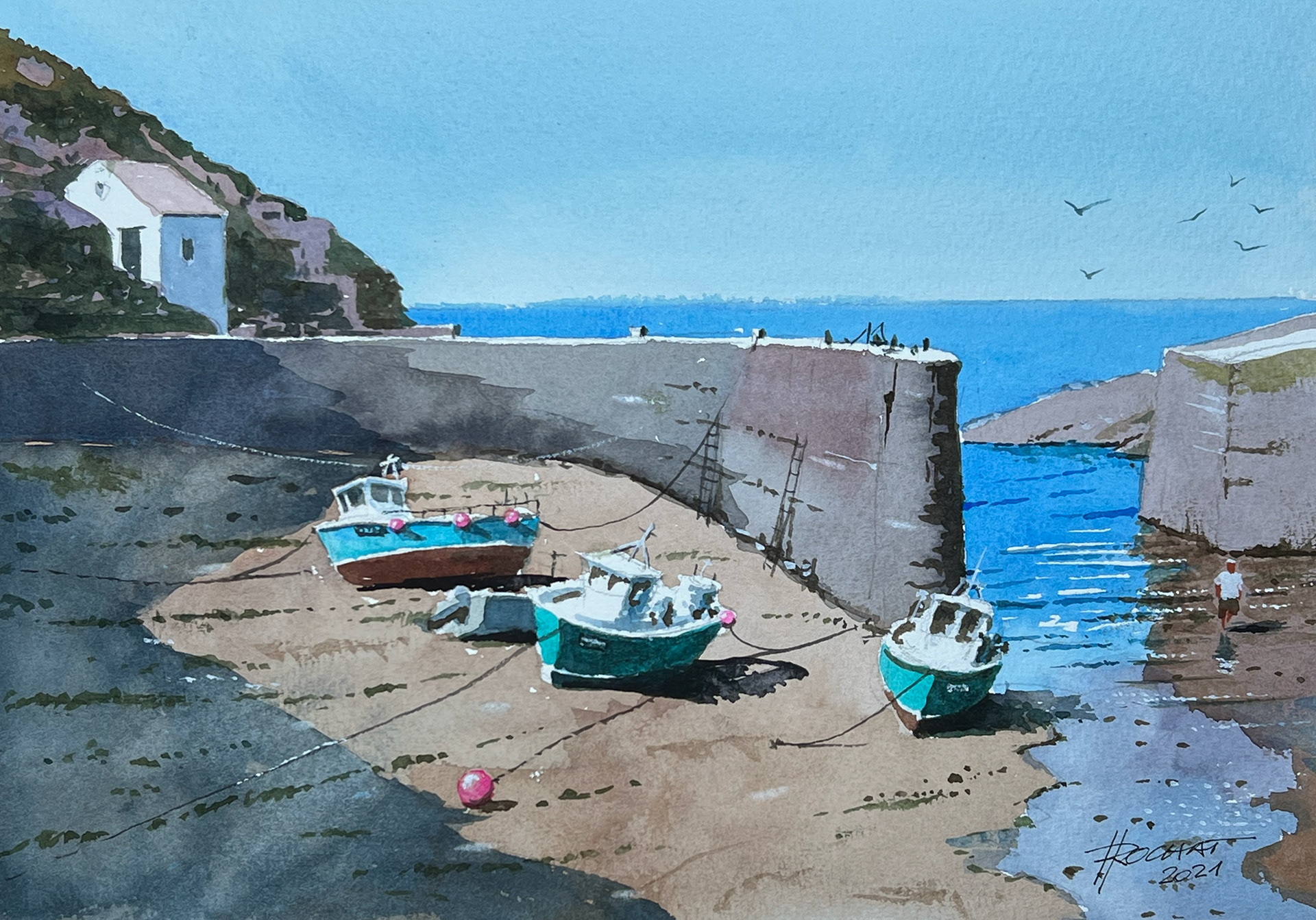 Porthgain Harbour version 2