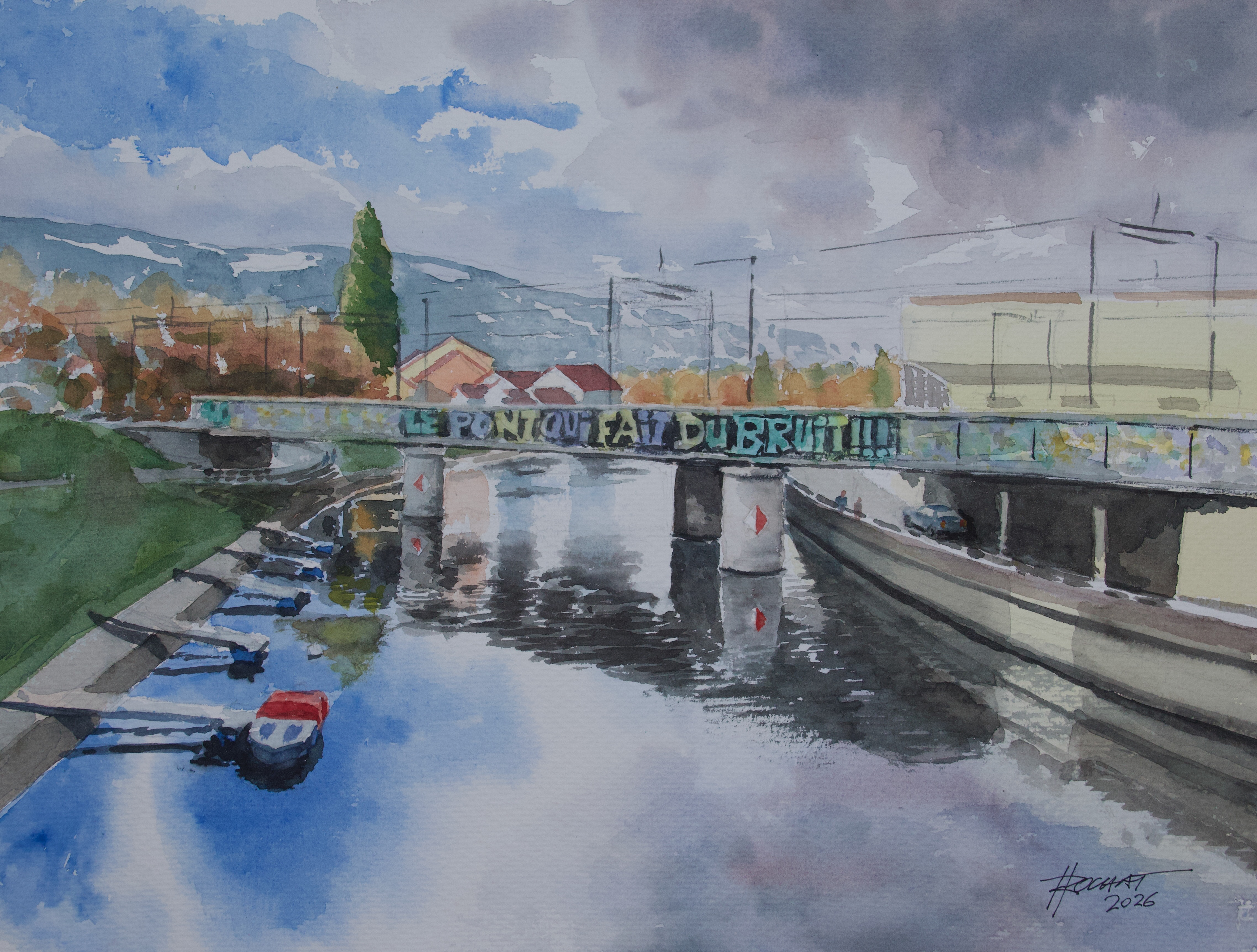 Le Pont qui fait du Bruit!