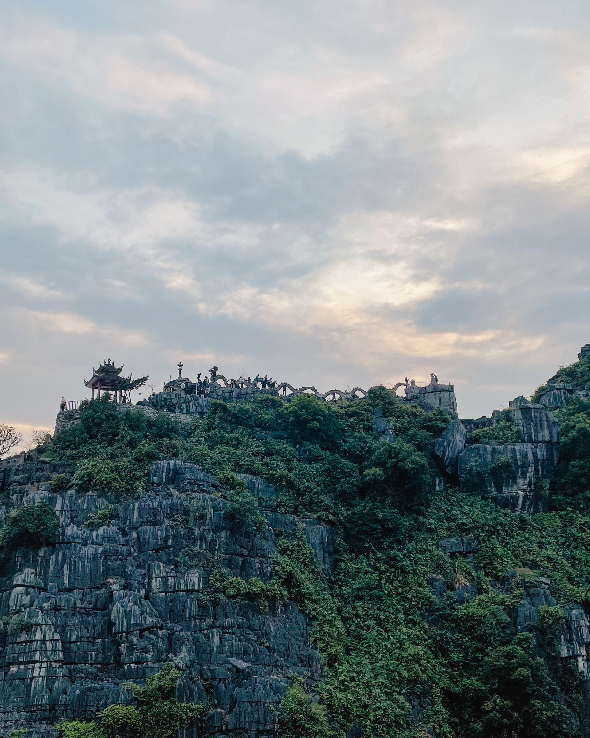 Lying Dragon mountain in Ninh Binh