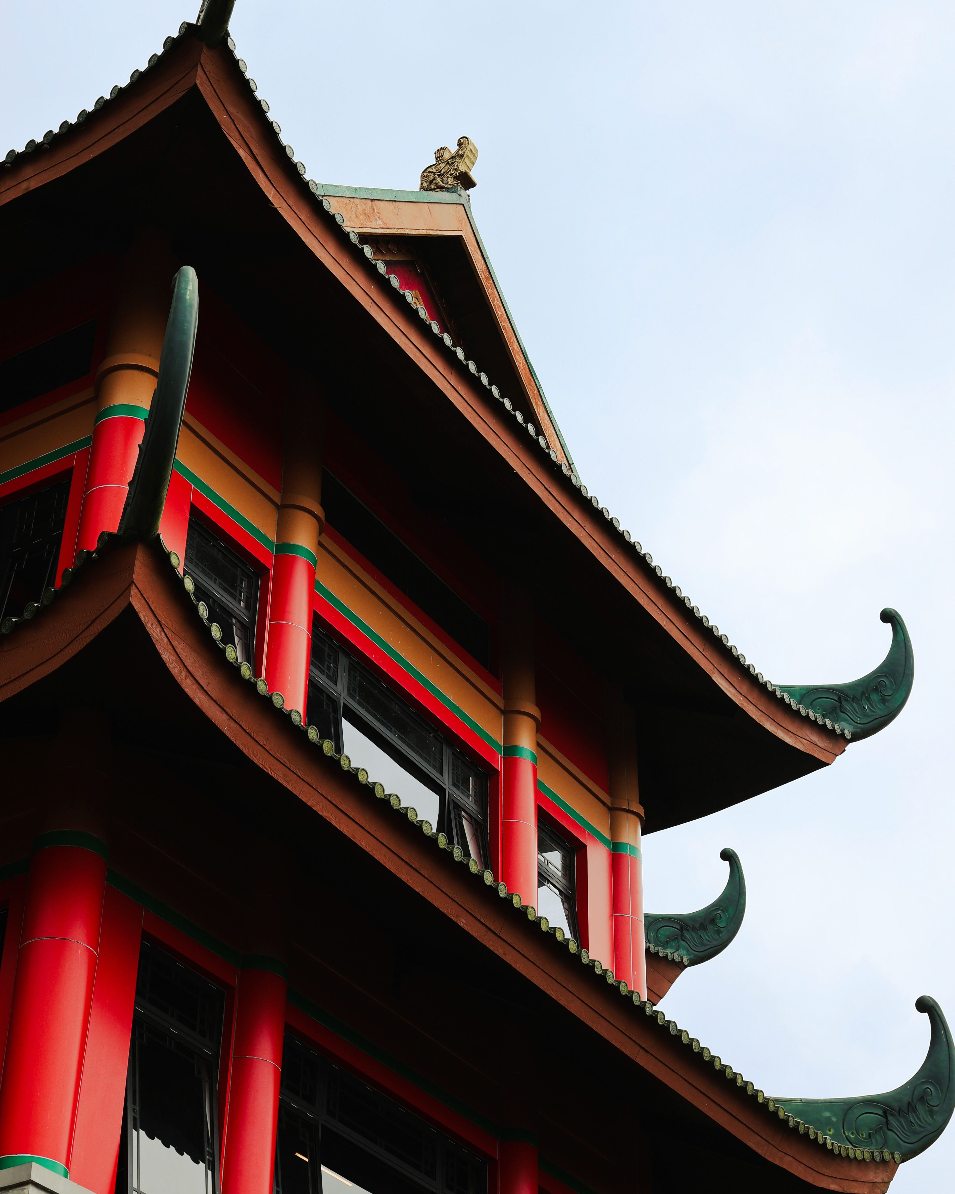 Chinese architecture in Taman Safari Bogor