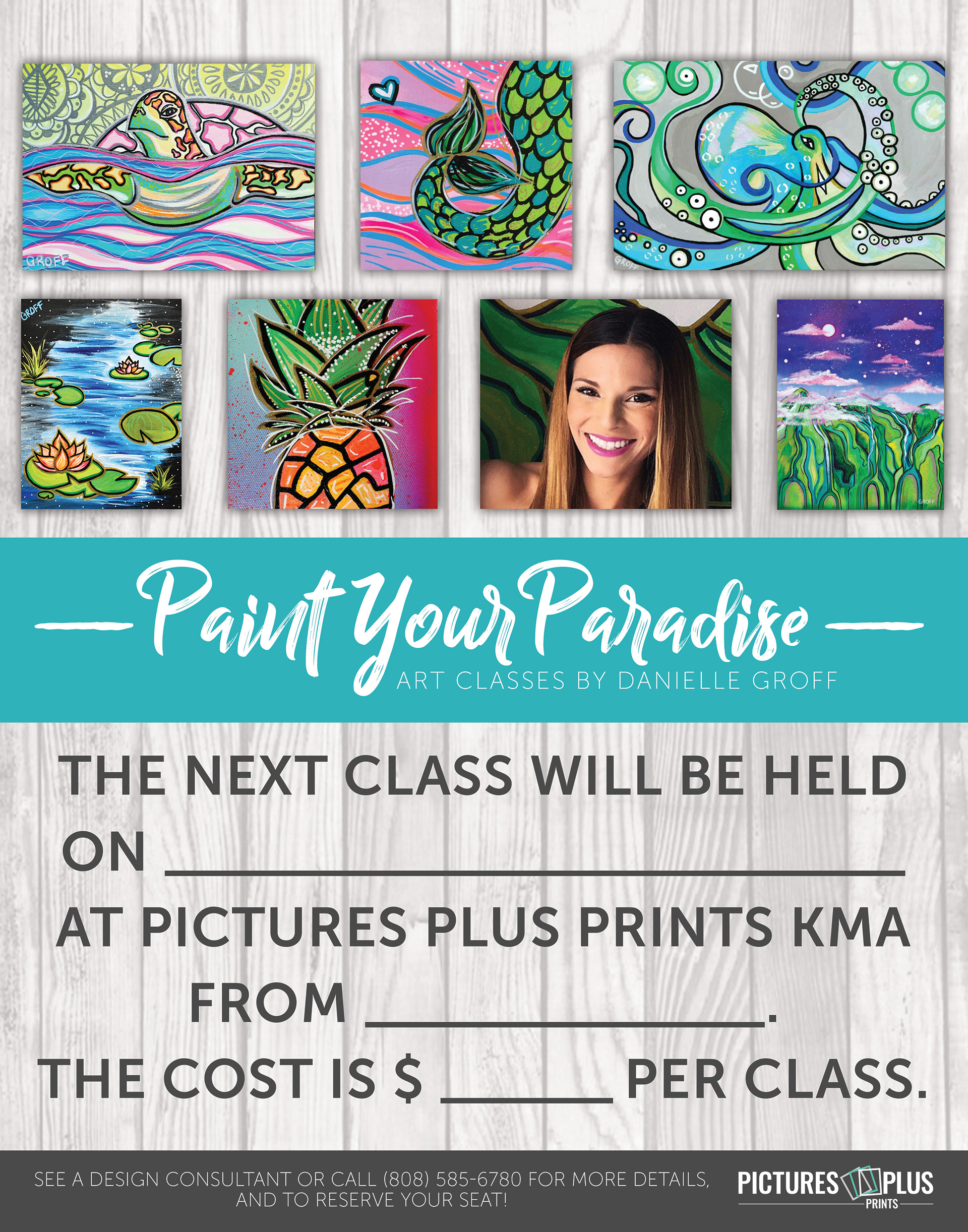 Metal Sign Art Class Info