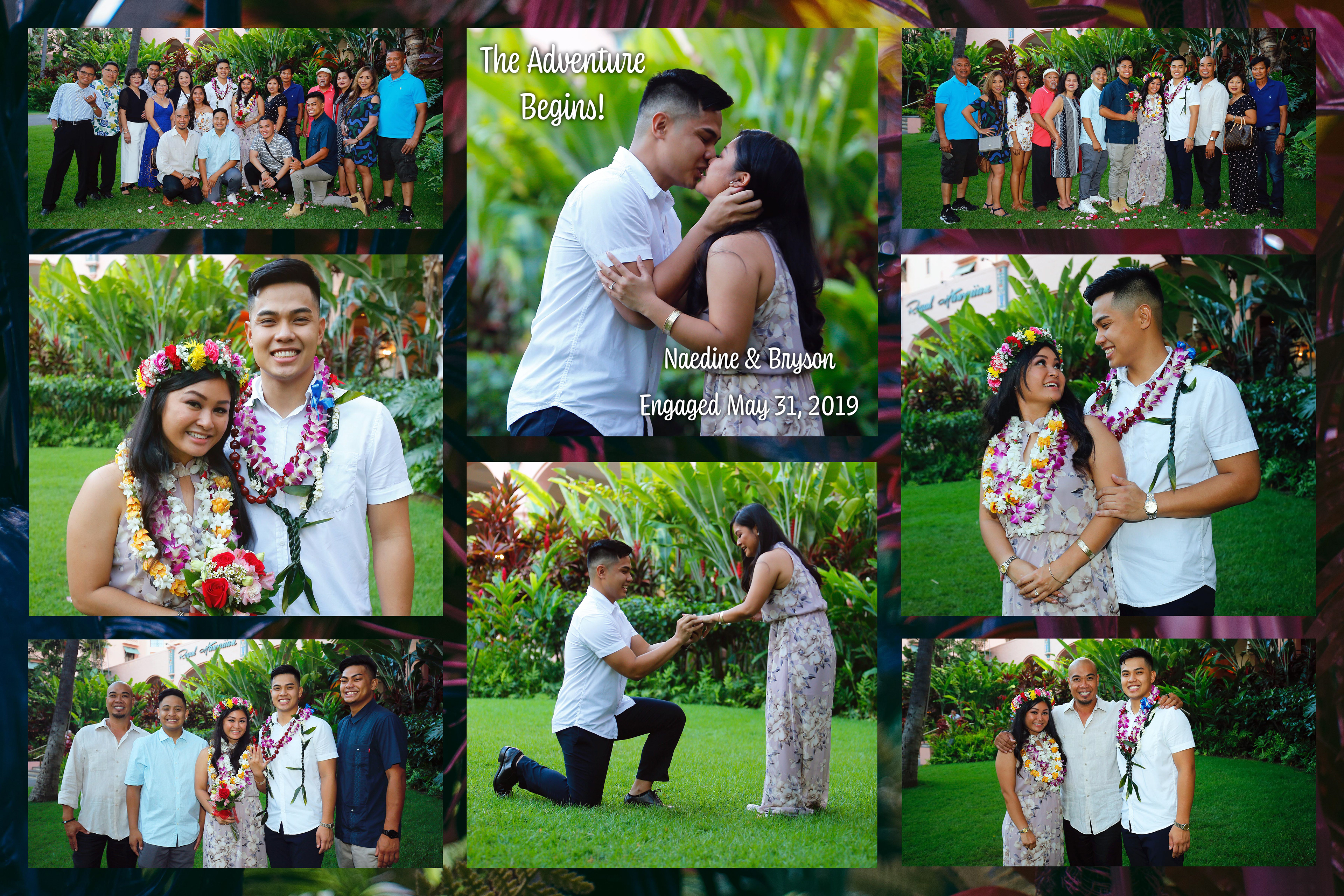 Engagement Collage
