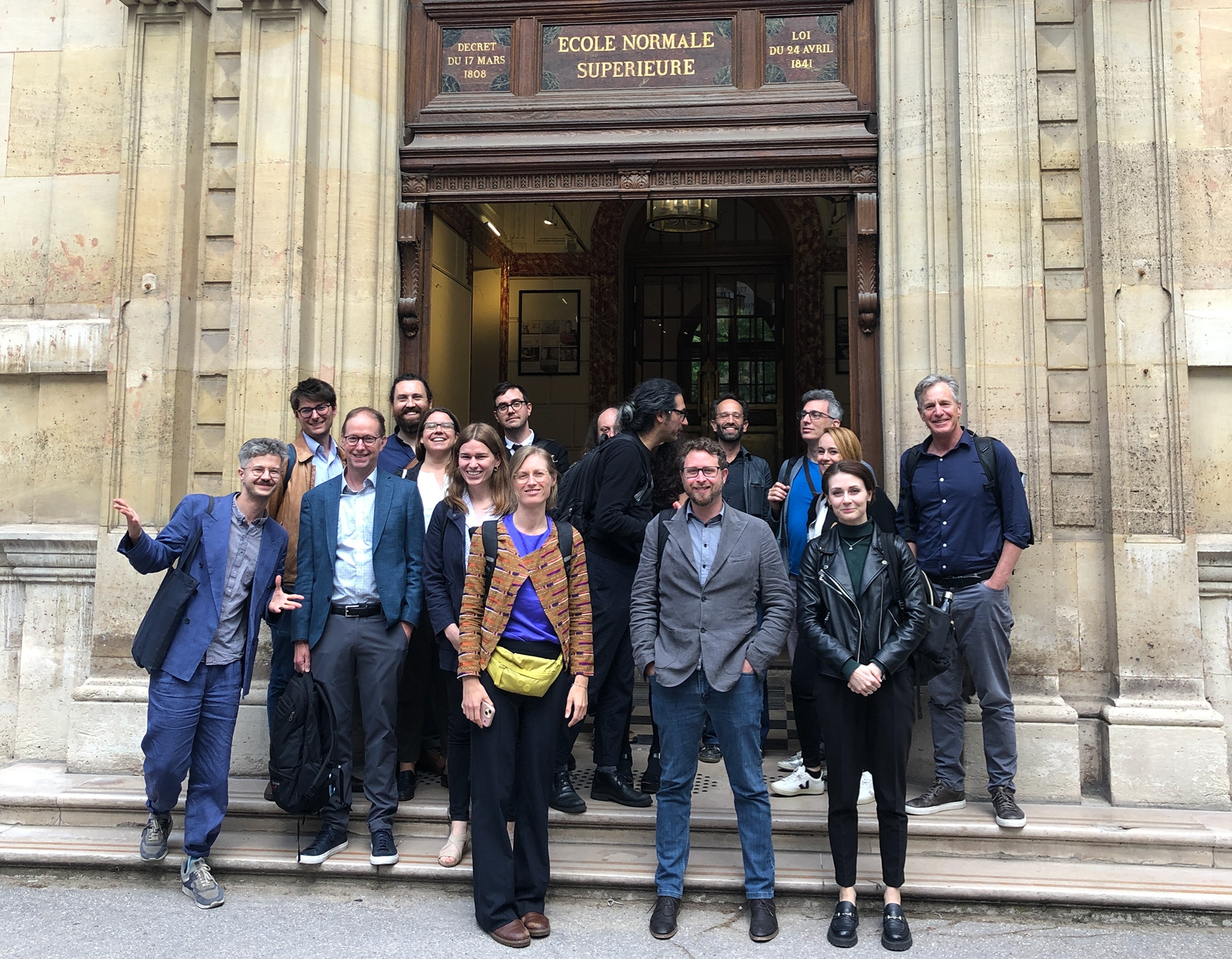 Speakers/participants at the ENS workshop