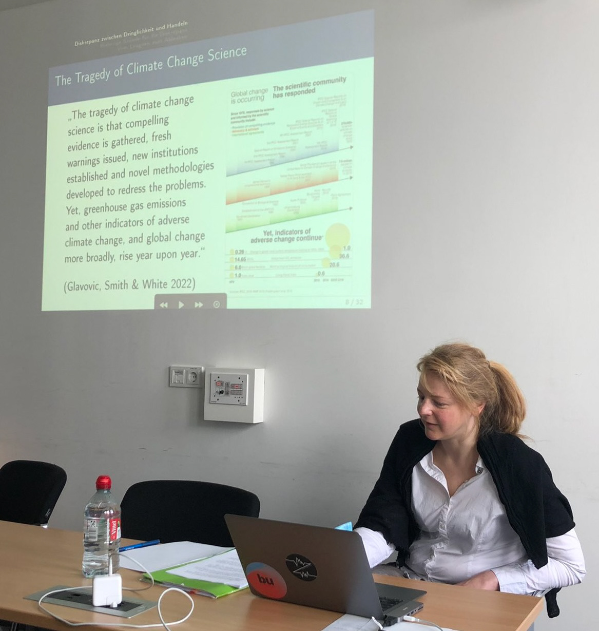 Anna Leuschner on delaying climate policy