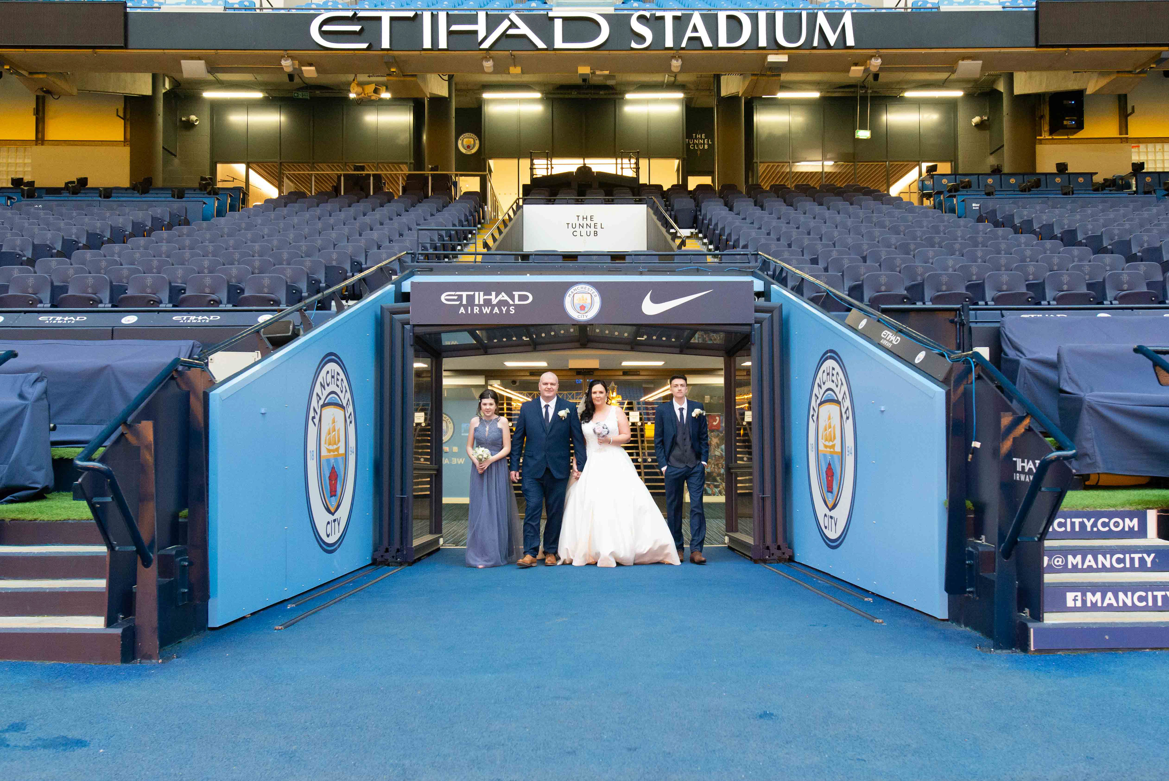 Mark Gavin Photography - Sam & Lee's Manchester City Etihad Stadium Wedding