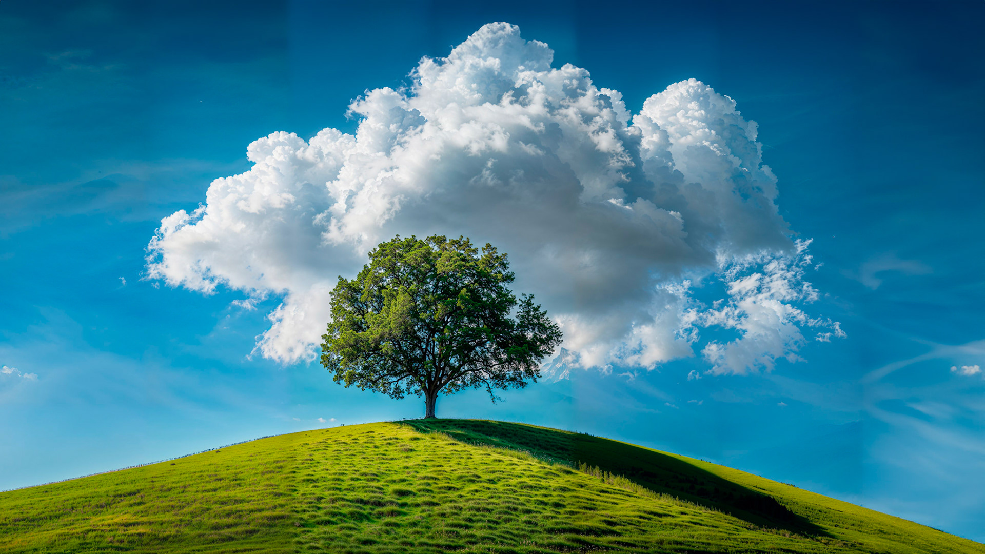 Tree on the top