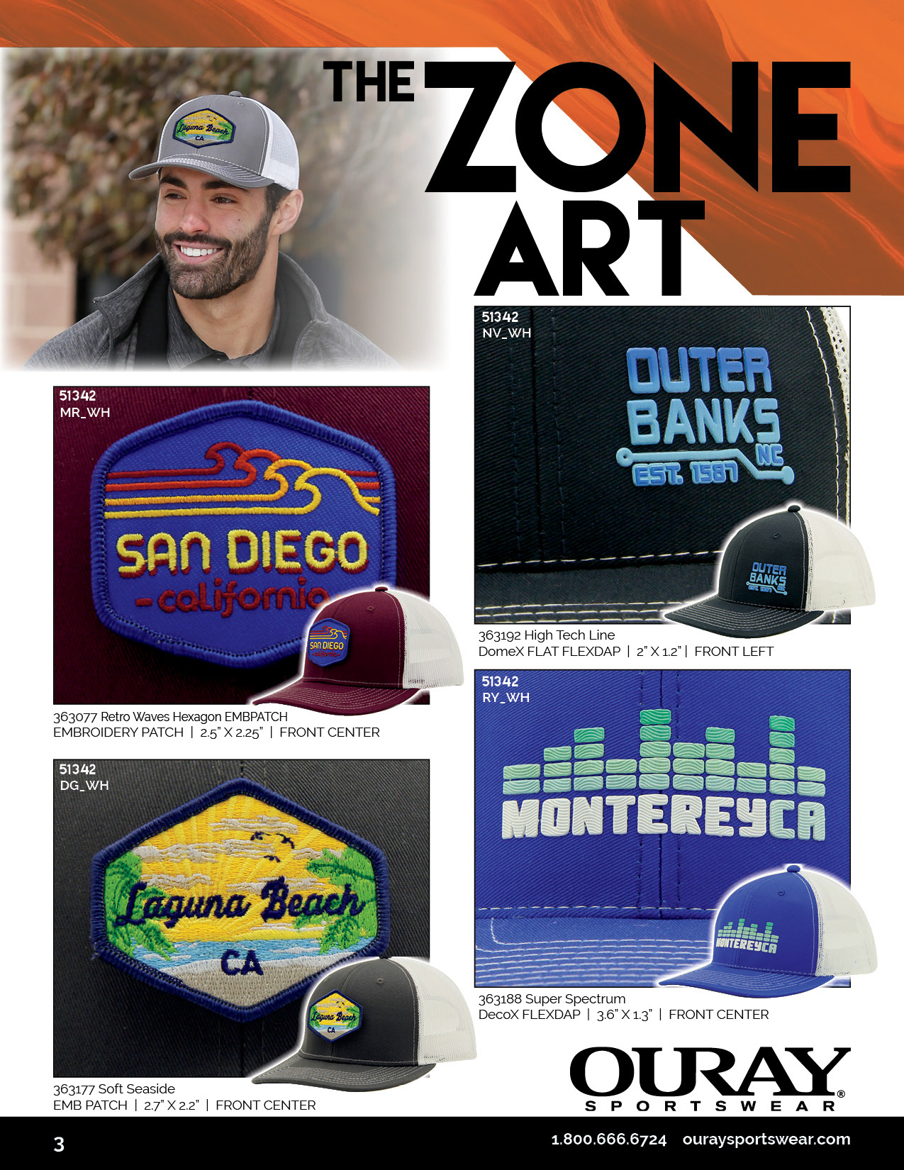 4 Page Headwear Flyer