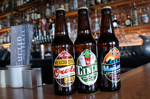 3 top Beers for DelNorte - Cinco name changed to Cinco Oros