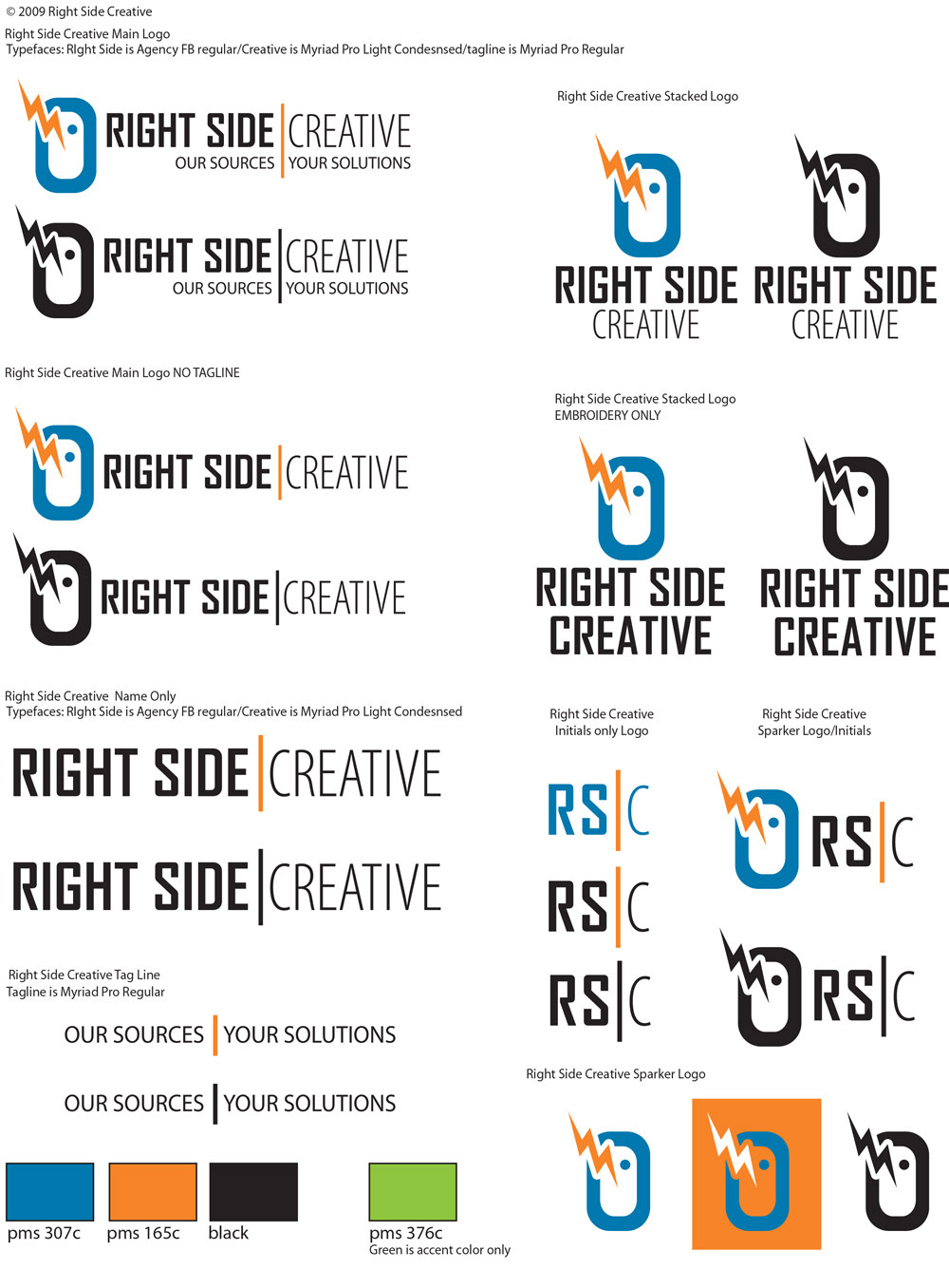 Art Slick for Logo Usage or Style Guide