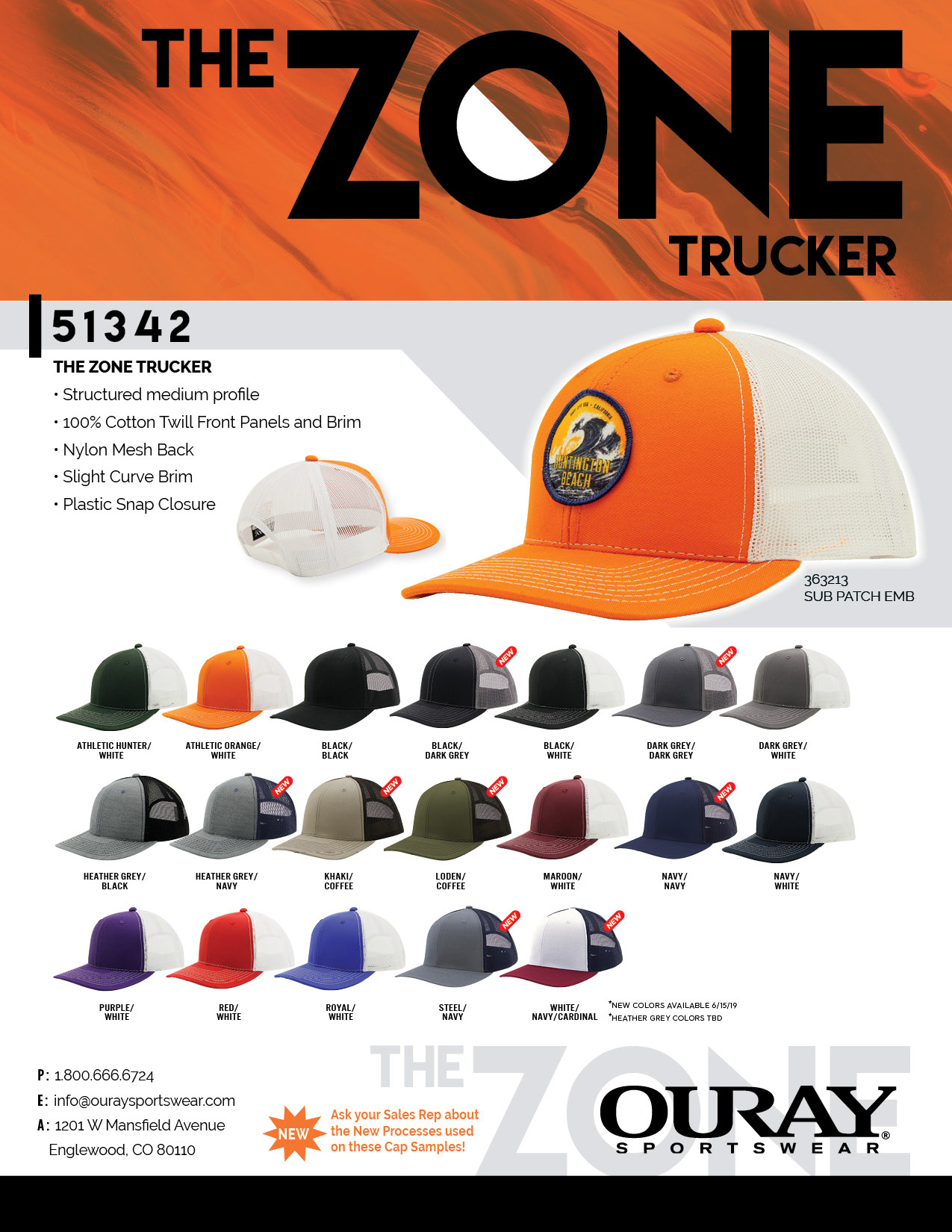 4 Page Headwear Flyer