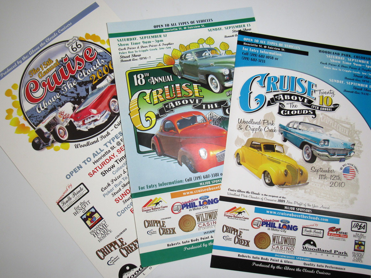 3 years of the Cruise Above the Clouds Car Show in Woodland Park, CO