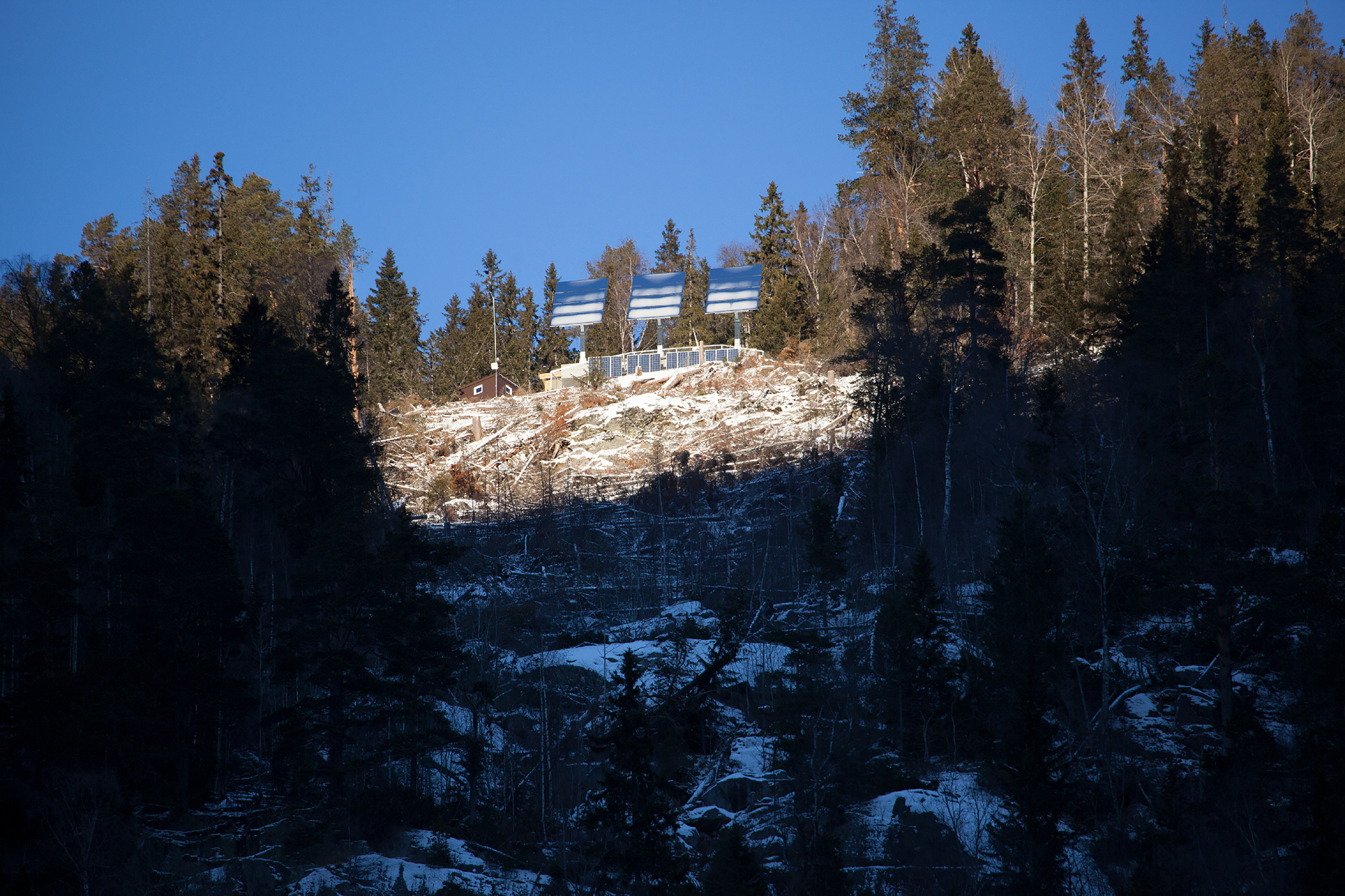 Rjukan, Lights Out, 2015, ©samuellecocq