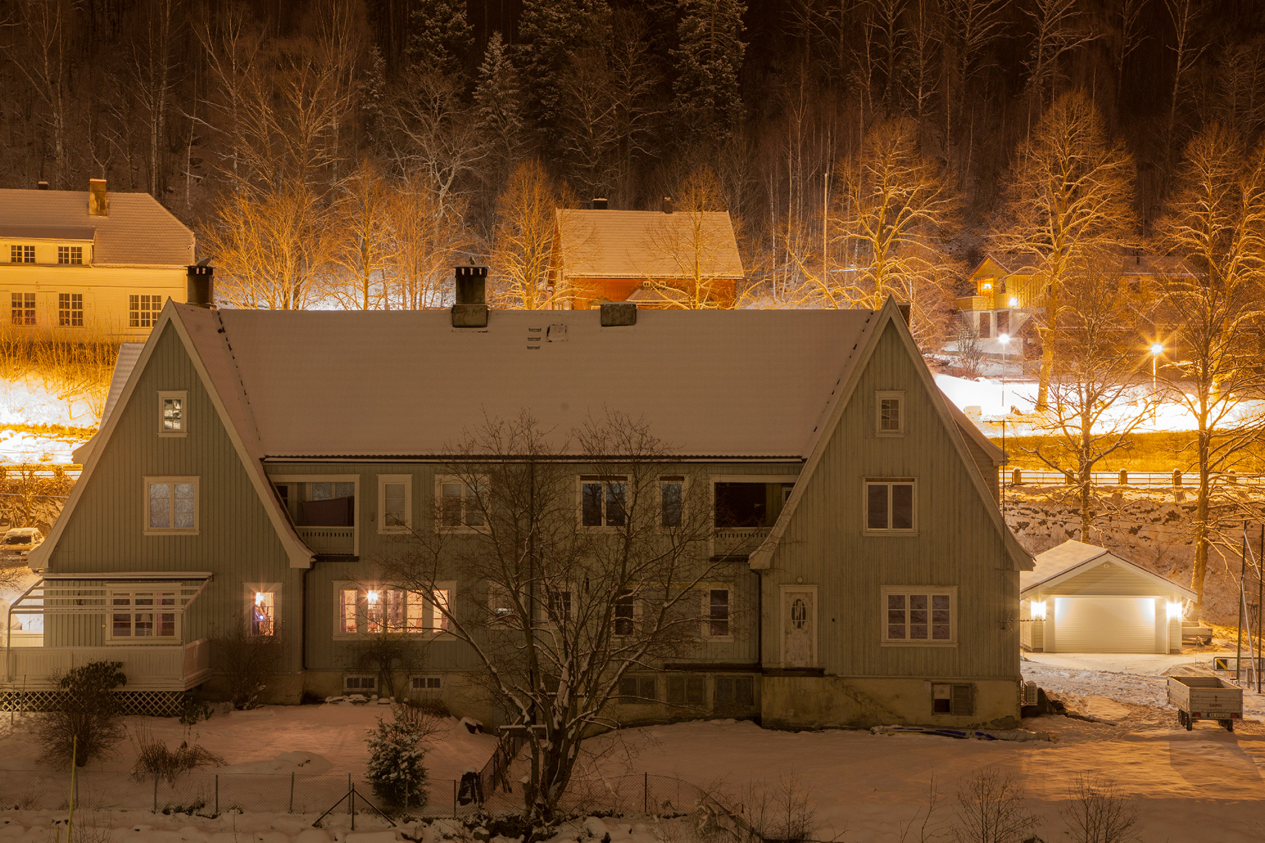 Rjukan, Lights Out, 2015, ©samuellecocq