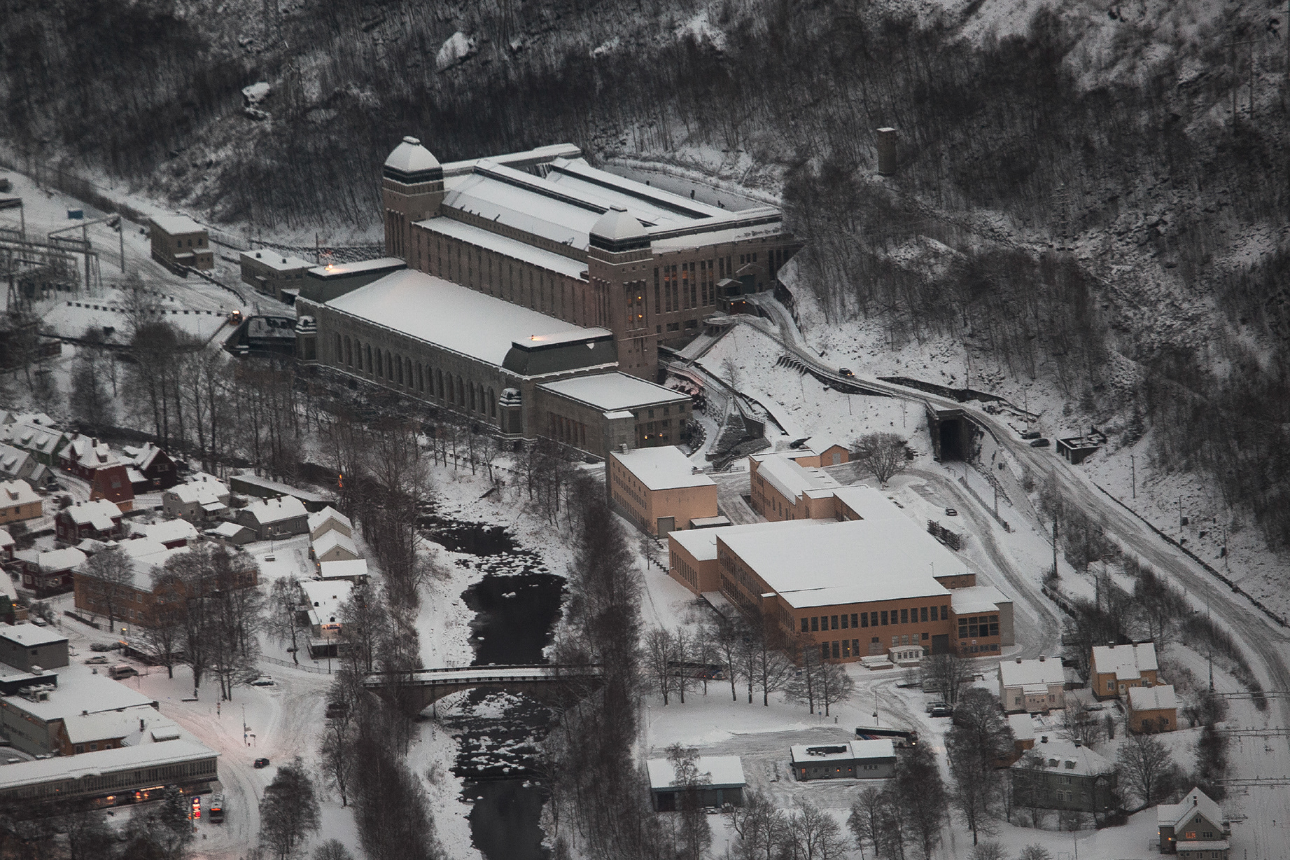 Rjukan, Lights Out, 2015, ©samuellecocq