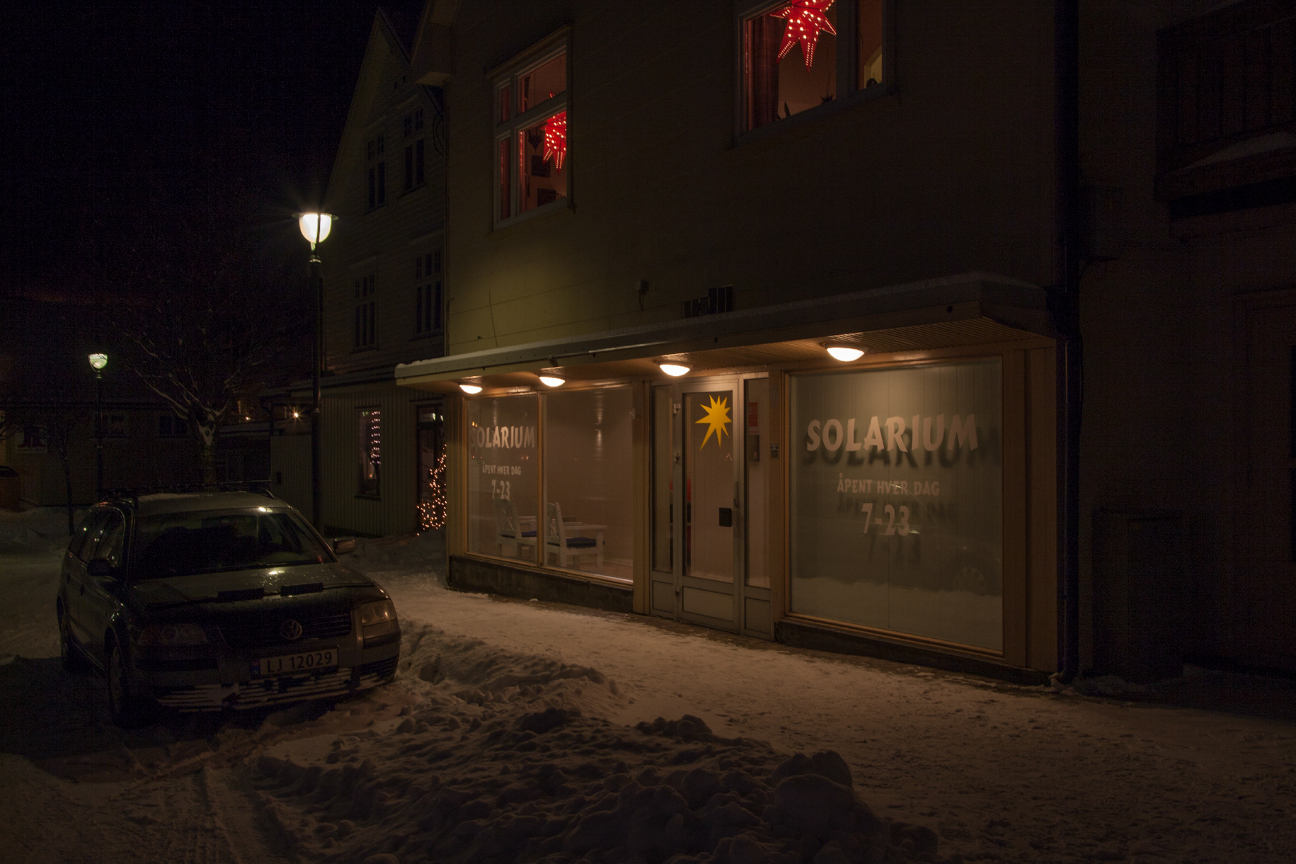 Rjukan, Lights Out, 2015, ©samuellecocq