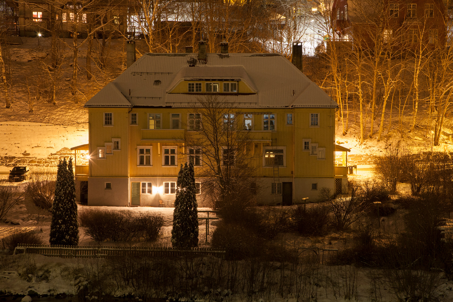 Rjukan, Lights Out, 2015, ©samuellecocq