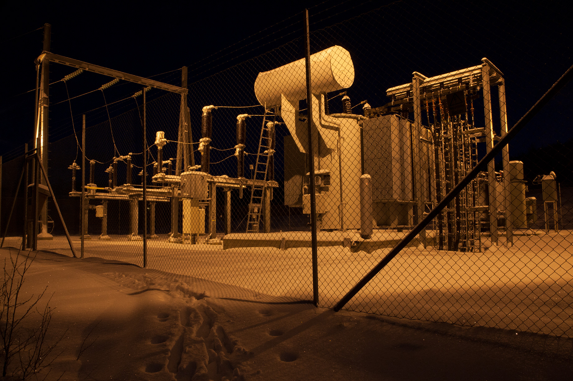 Rjukan, Lights Out, 2015, ©samuellecocq