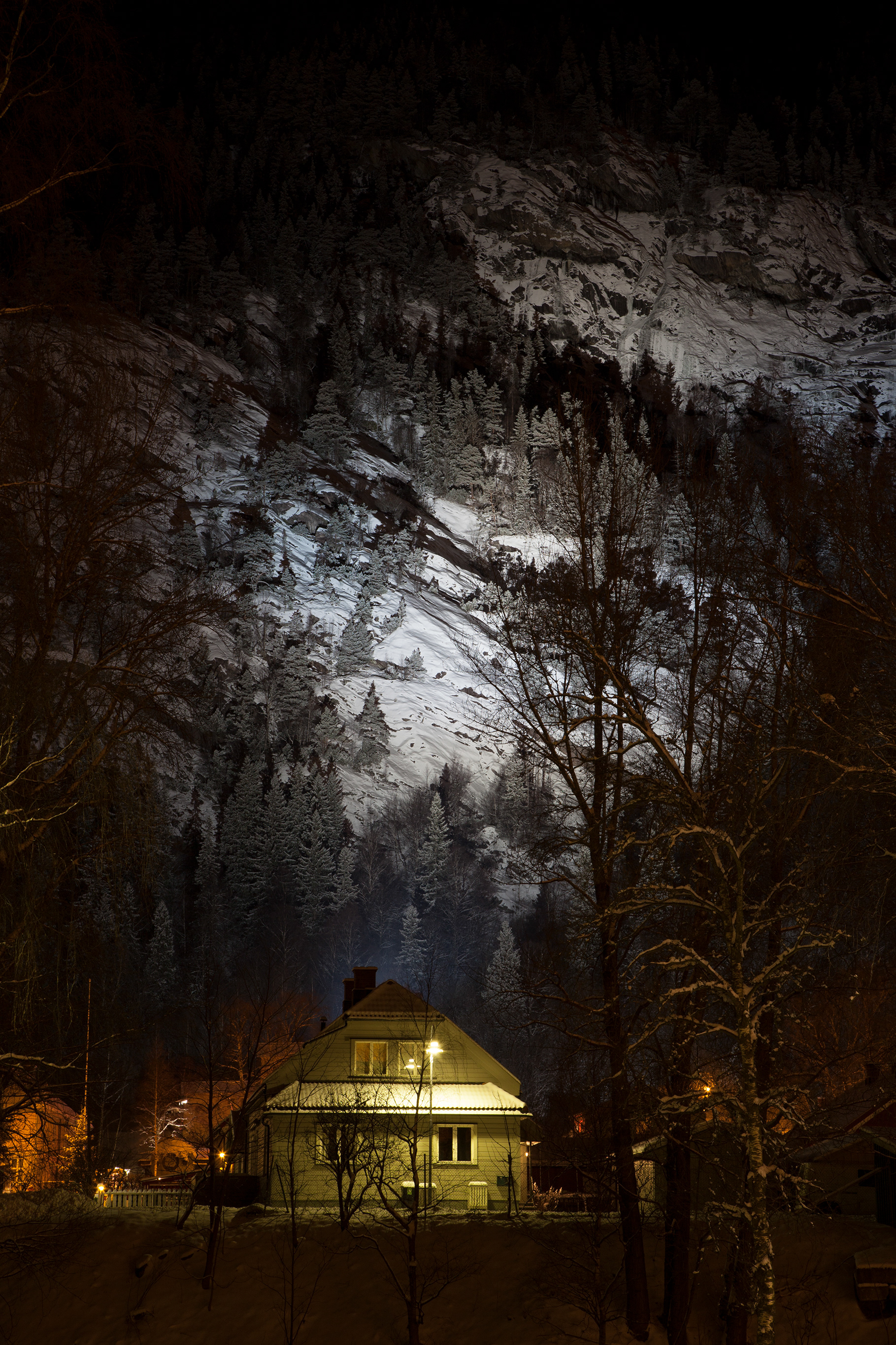 Rjukan, Lights Out, 2015, ©samuellecocq